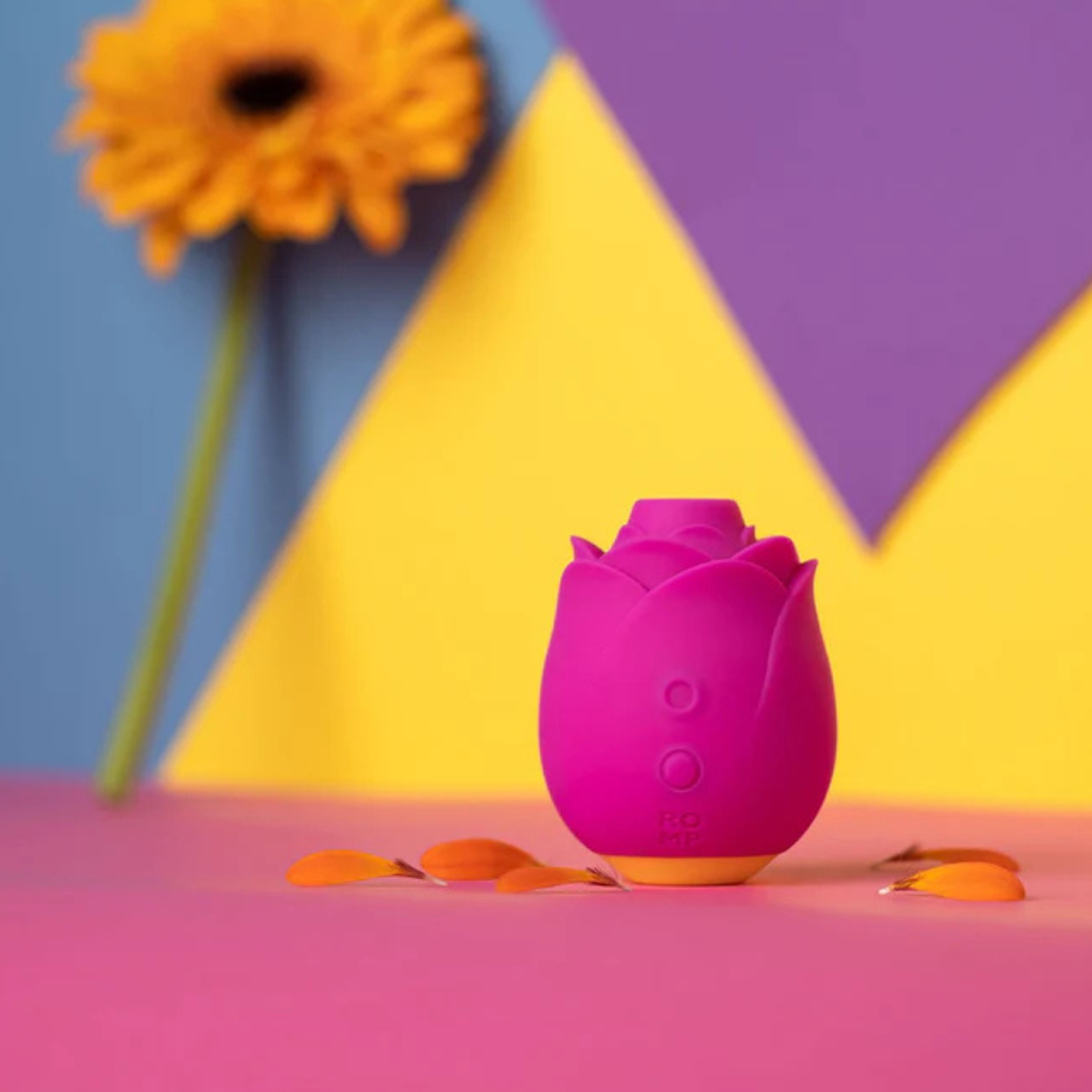 Stimulateur Clitoridien Rose - Romp