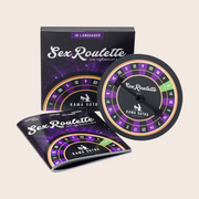 Jeu Sex Roulette Kamasutra complet avec roulette, manuel et boîte