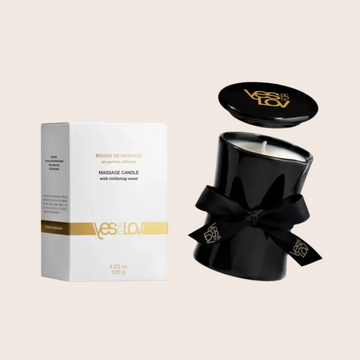 La bougie de massage aphrodisiaque au parfum affolant de YESforLOV.