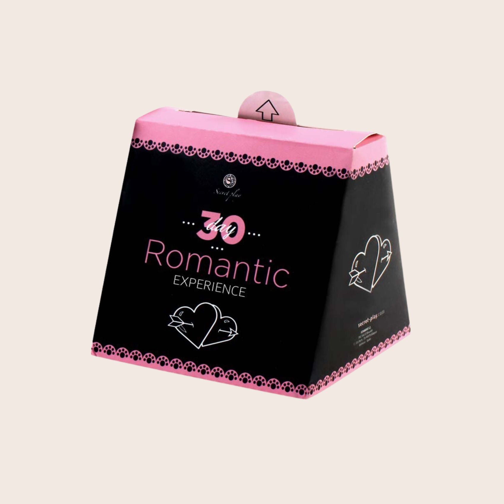 Boîte du jeu 30 jours romantiques Secret Play pour couples