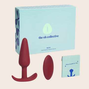 Découvrez le plaisir avec BOO de The Oh Collective : une introduction douce et progressive aux jeux anaux grâce à sa forme effilée ergonomique ultra douce qui met votre confort au premier plan.