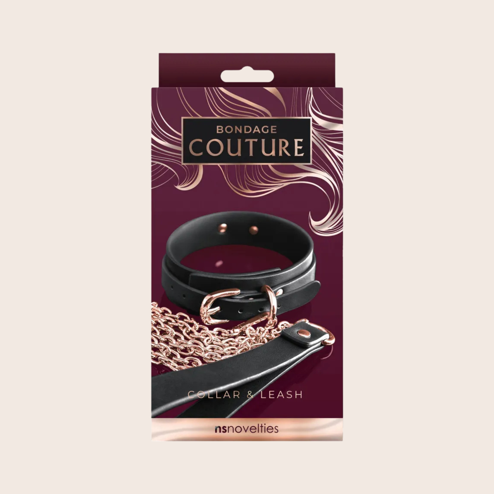 Collier & Laisse de Bondage Couture - NS Novelties
