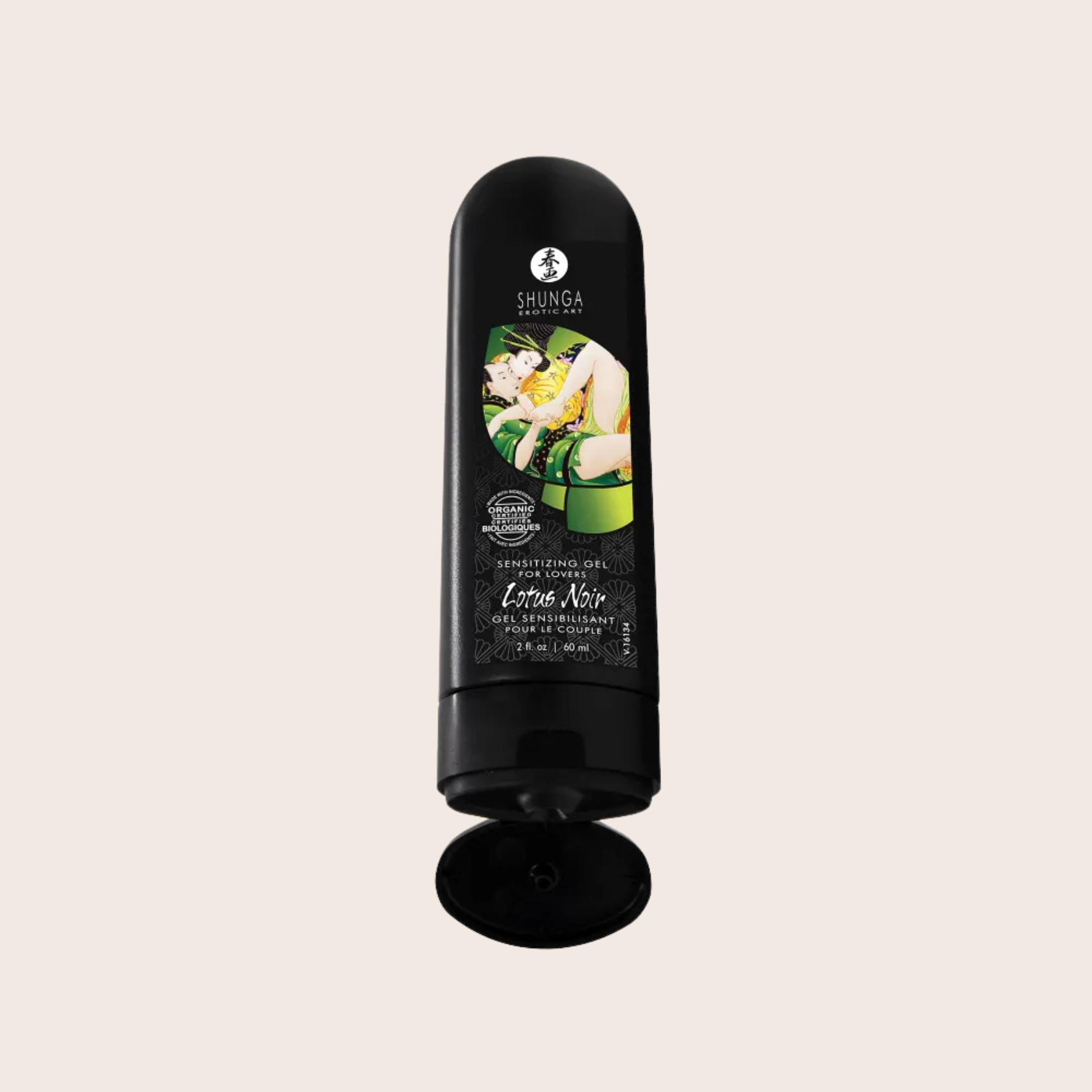 Gel Sensibilisant pour Couple Lotus Noir – Shunga