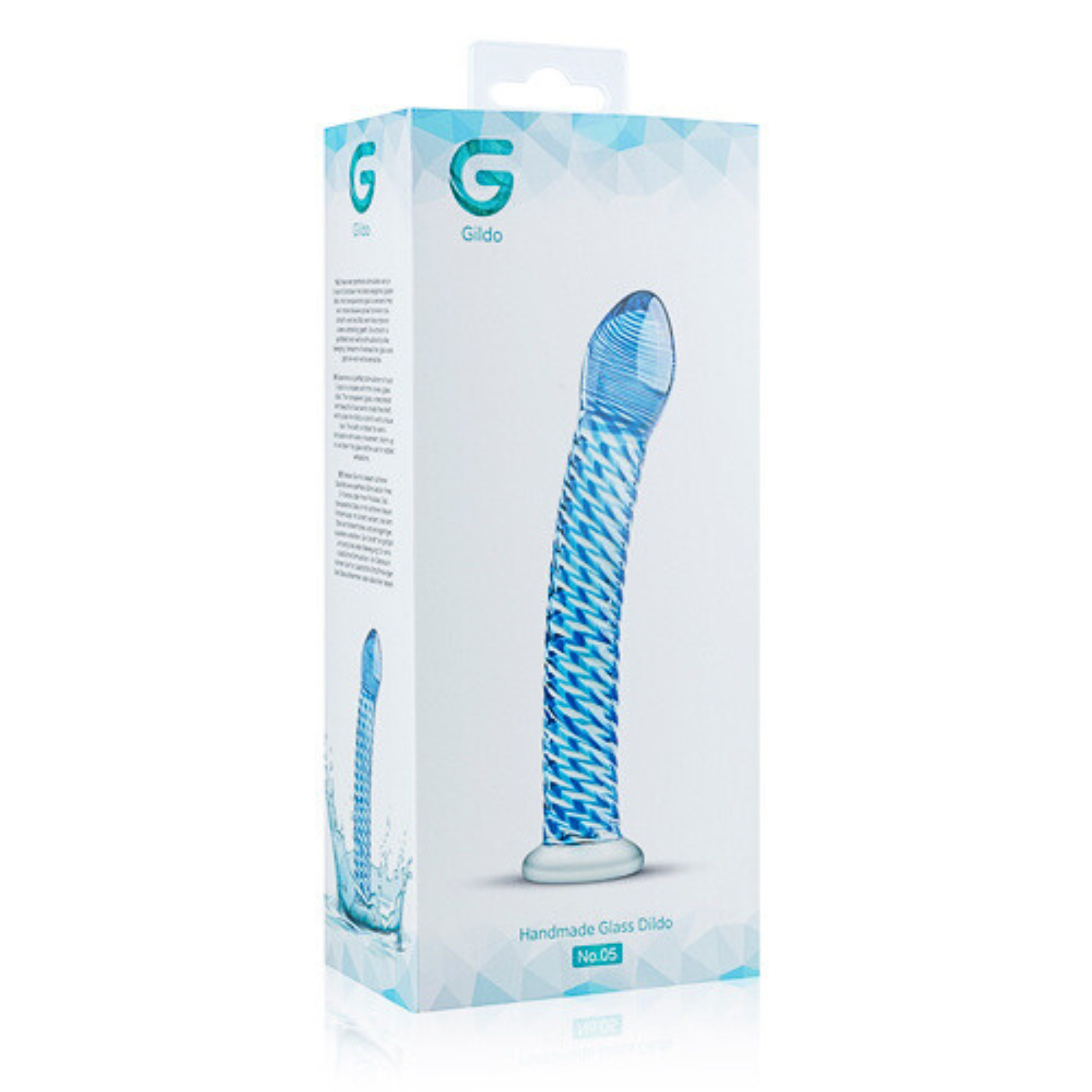 Gode en Verre N°5 packaging élégant - Gildo