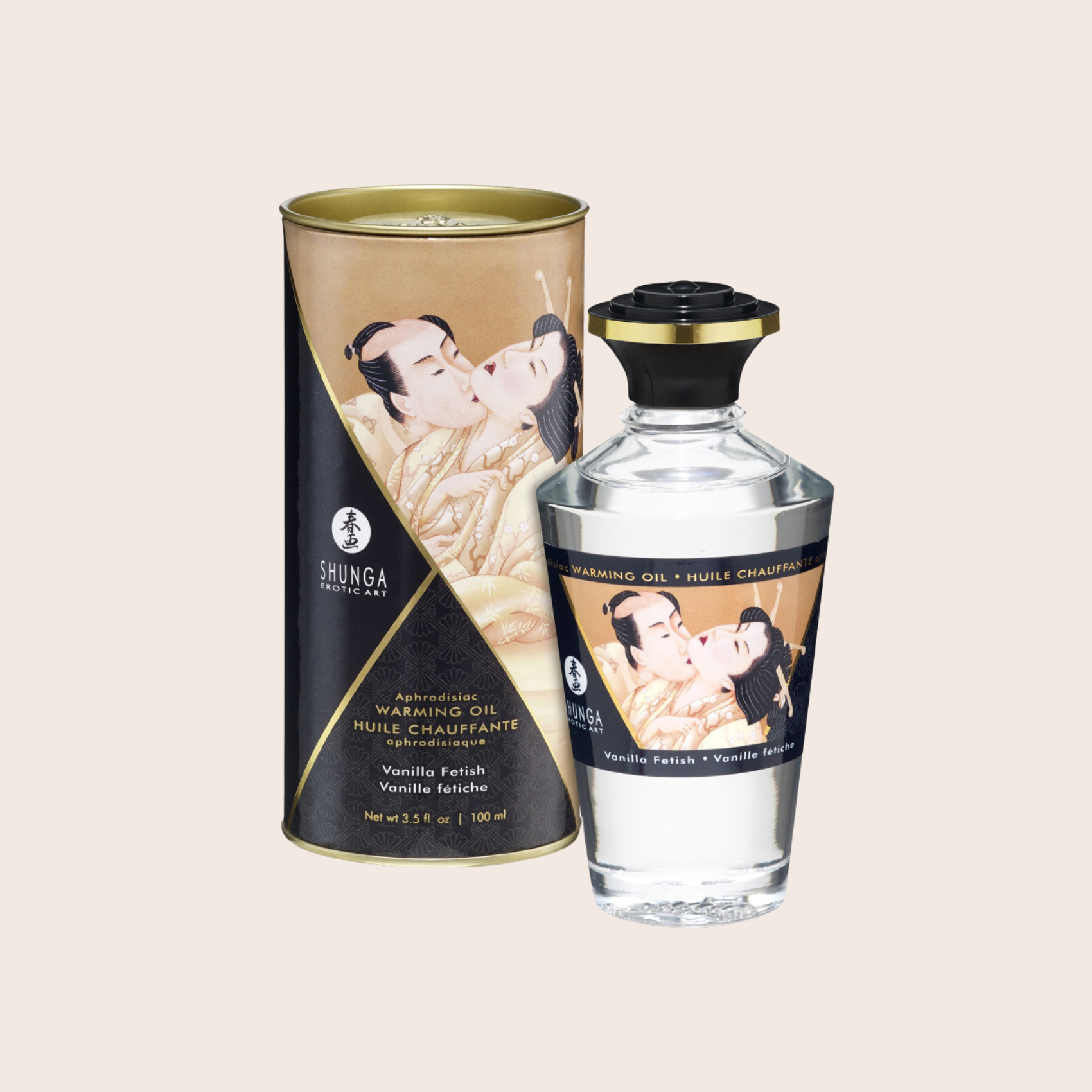 Huile chauffante aphrodisiaque Shunga Vanille Shunga