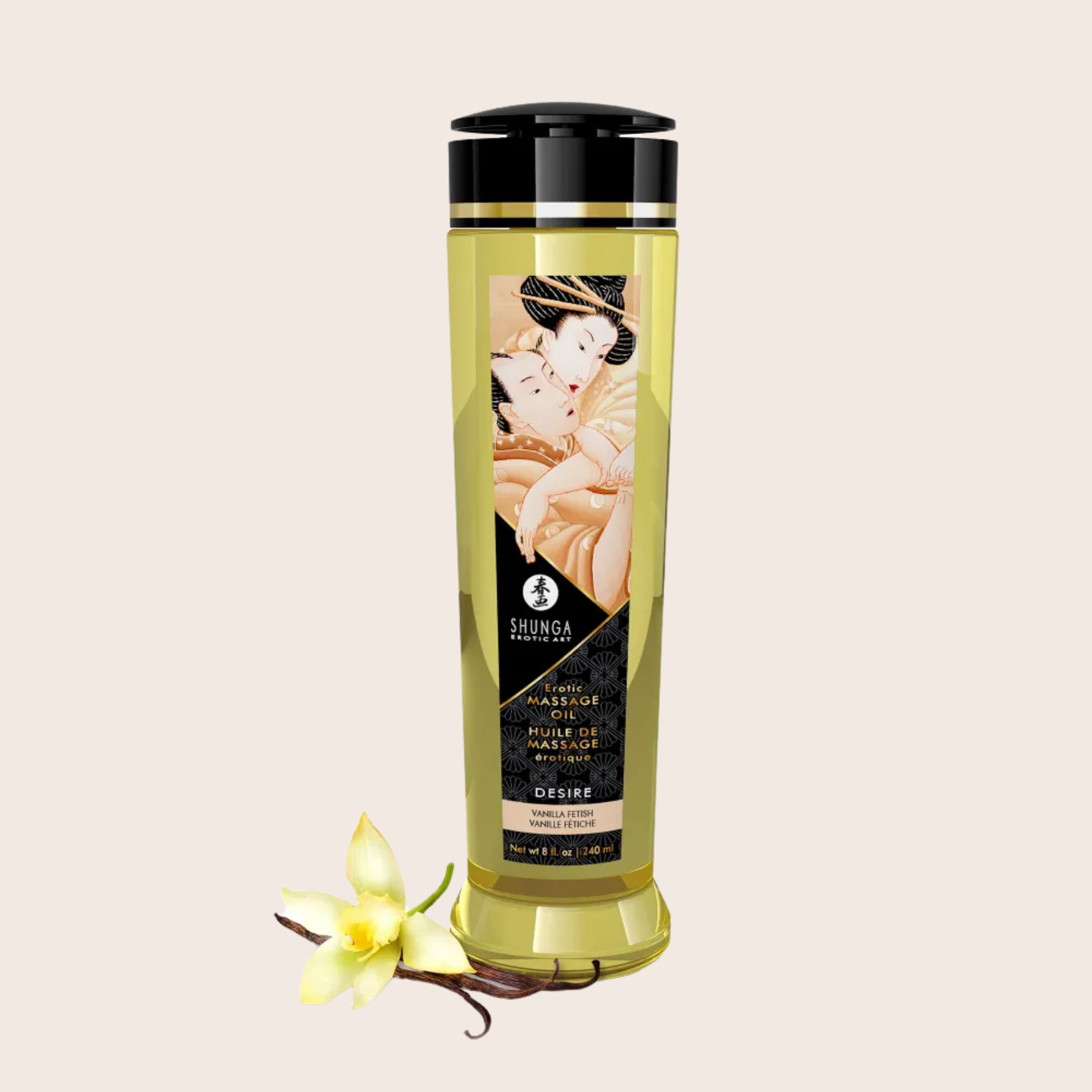 Huile de Massage erotique Shunga Vanille