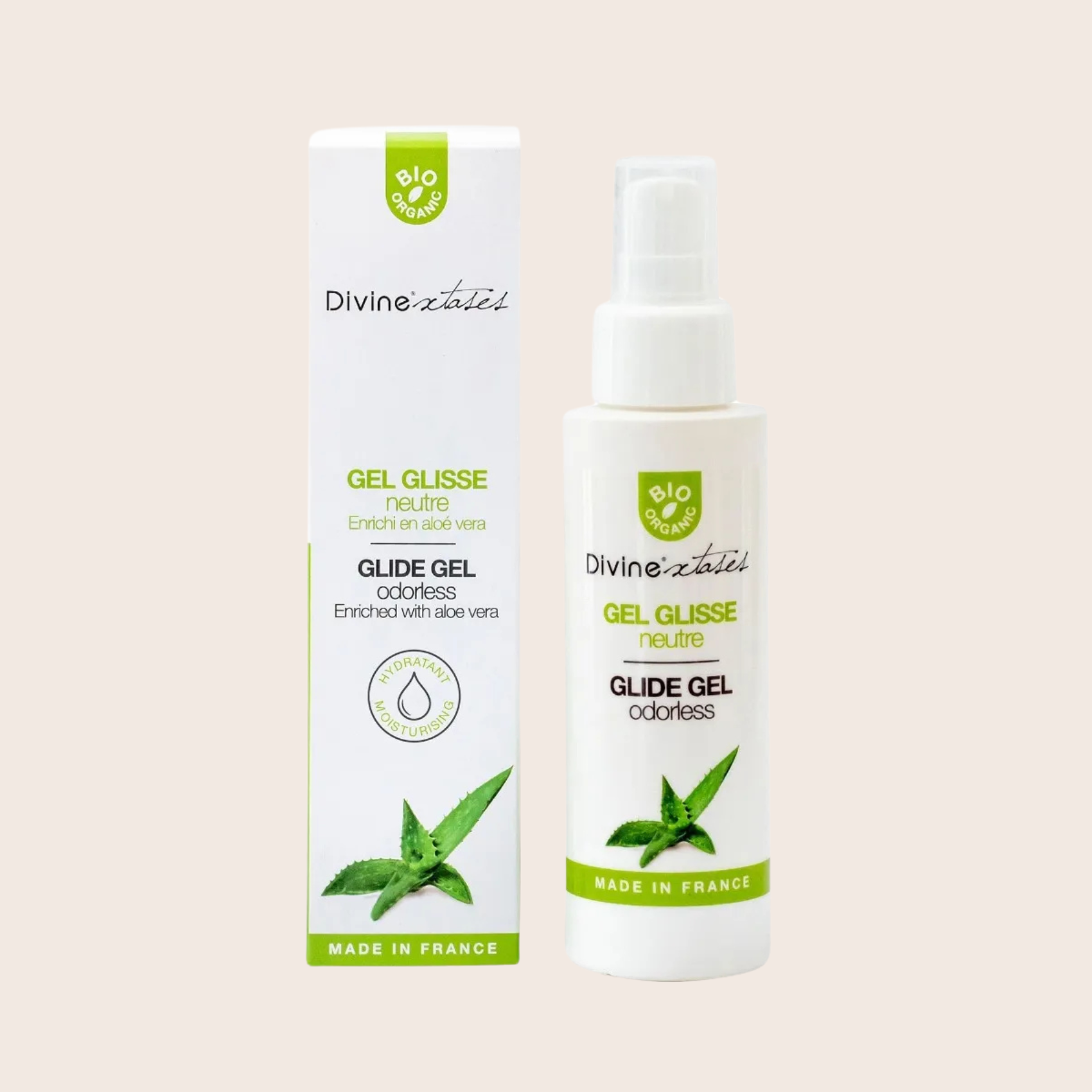 Lubrifiant Gel Glisse Neutre Bio – Divinextases