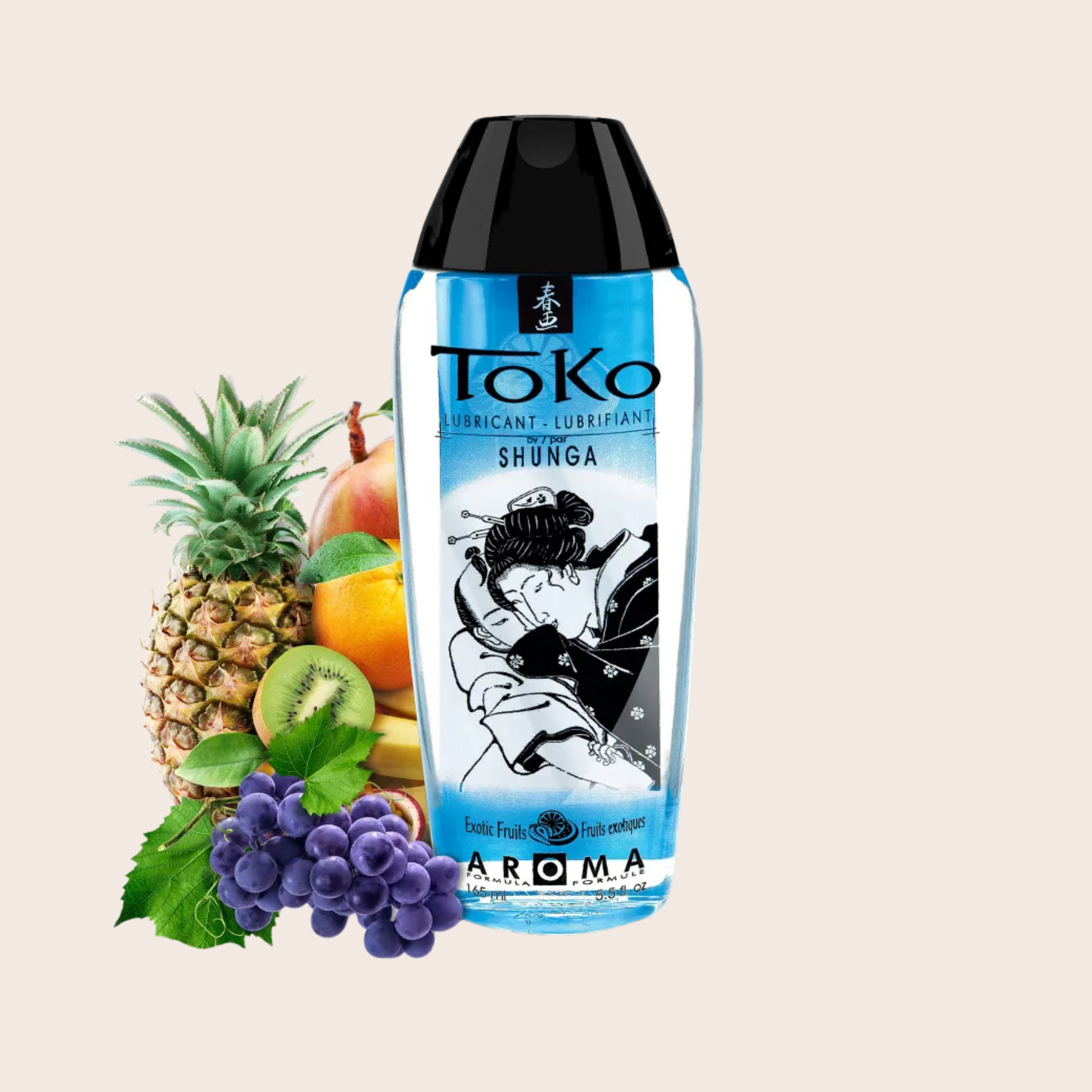Lubrifiant à base d'eau Toko Shunga Fruits exotiques