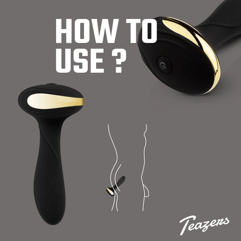 Vibromasseur Anal Chauffant - Teazers