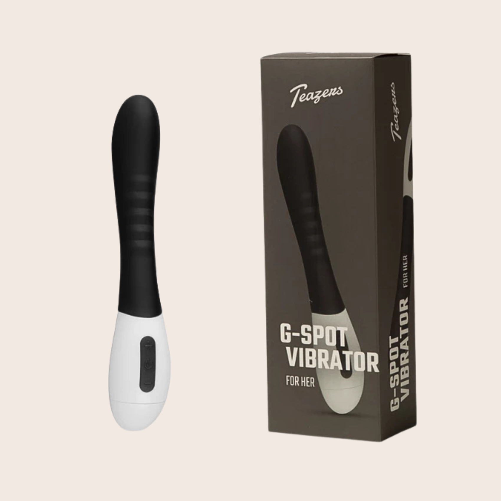 Vibro point G nervuré - Teazers
