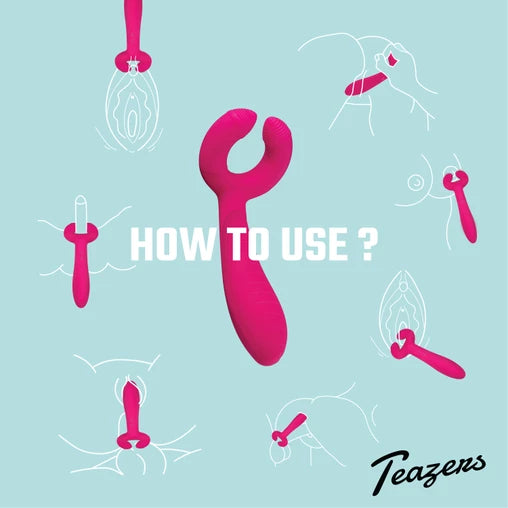 Vibromasseur pour couple "Pair Vibrator"  - Teazers