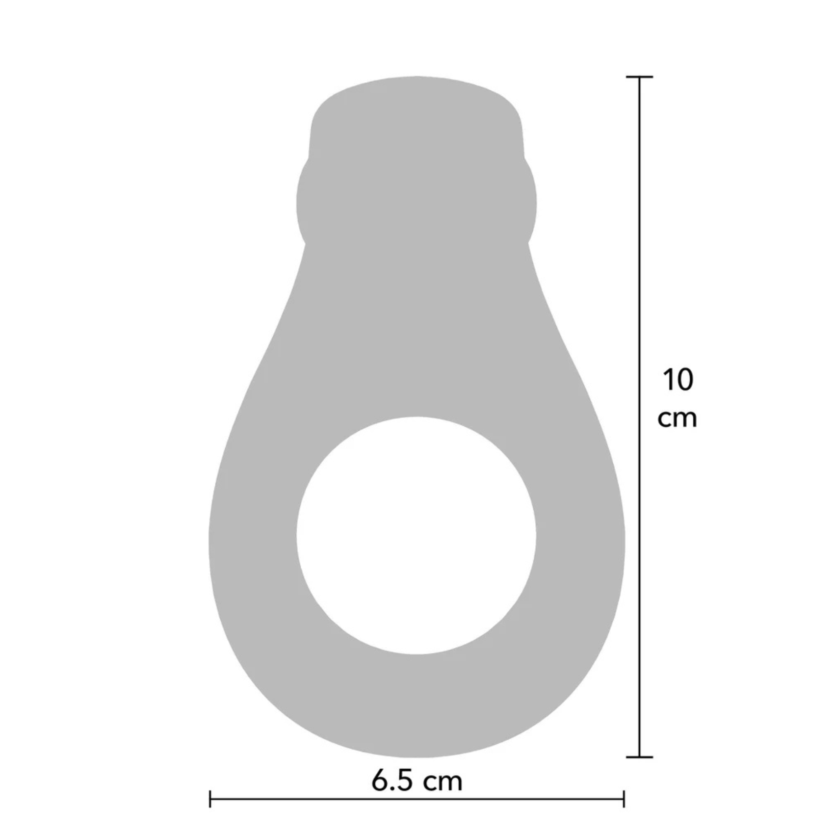 anneau pénis silicone extensible vibrant dimensions