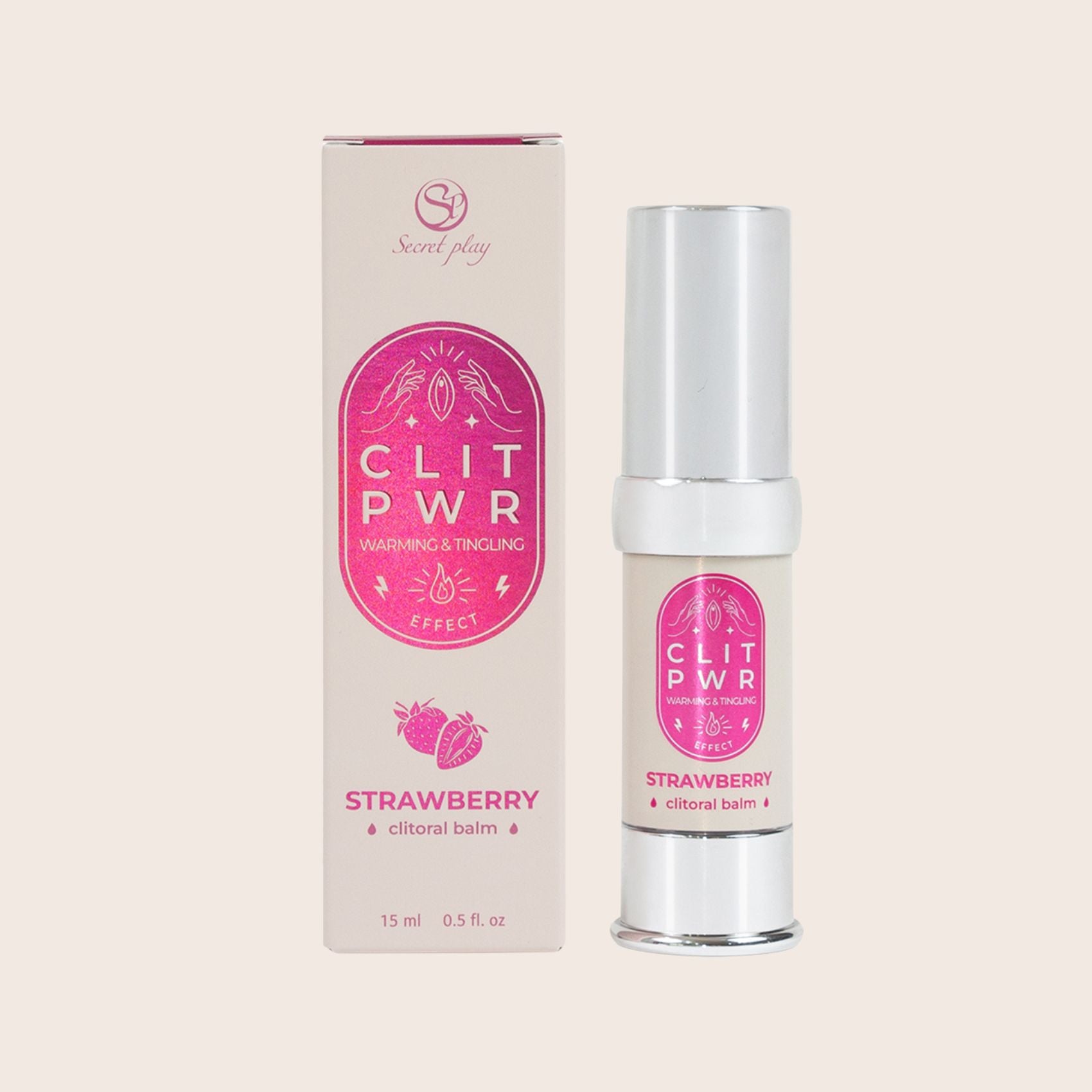 Baume clitoris Clit Pwr Secret Play parfum fraise
