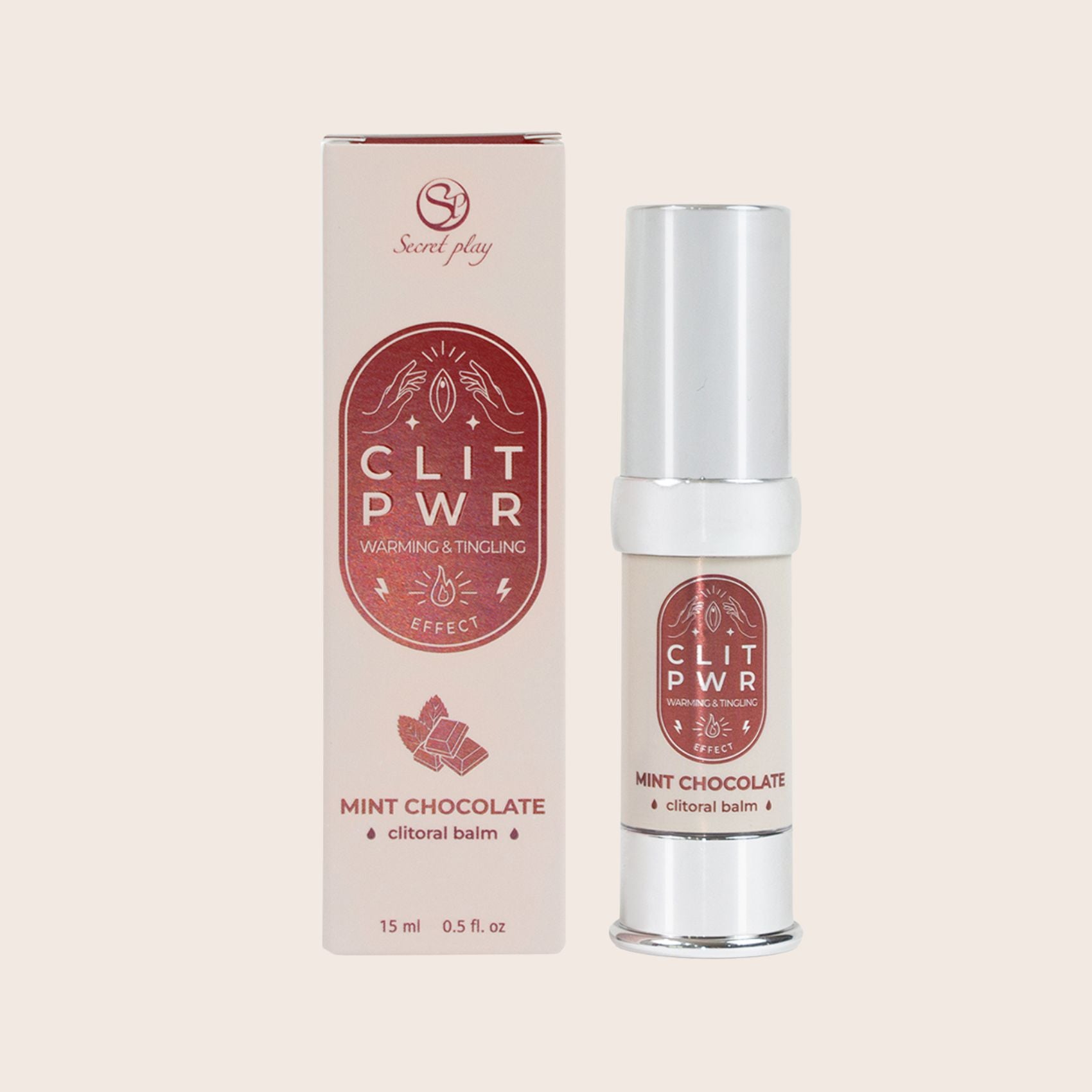Baume clitoris Clit Pwr Secret Play parfum menthe chocolat