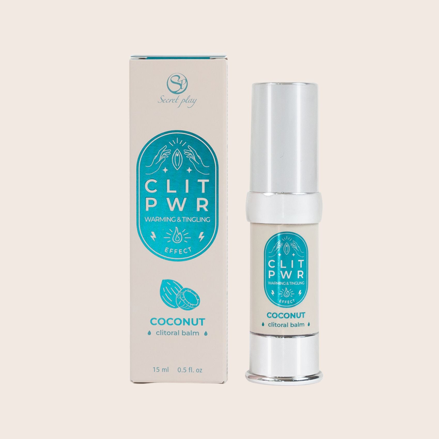 Baume clitoris Clit Pwr Secret Play parfum noix de coco