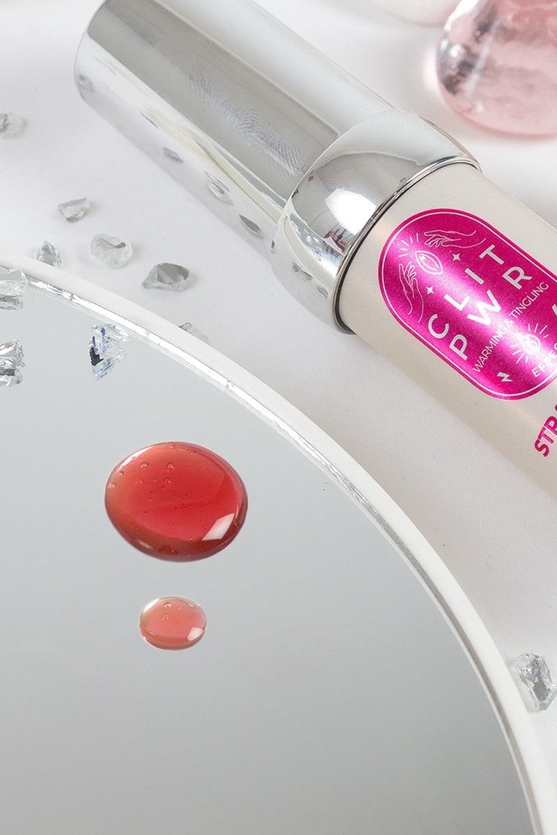 Zoom texture baume Clit Pwr Secret Play pour clitoris
