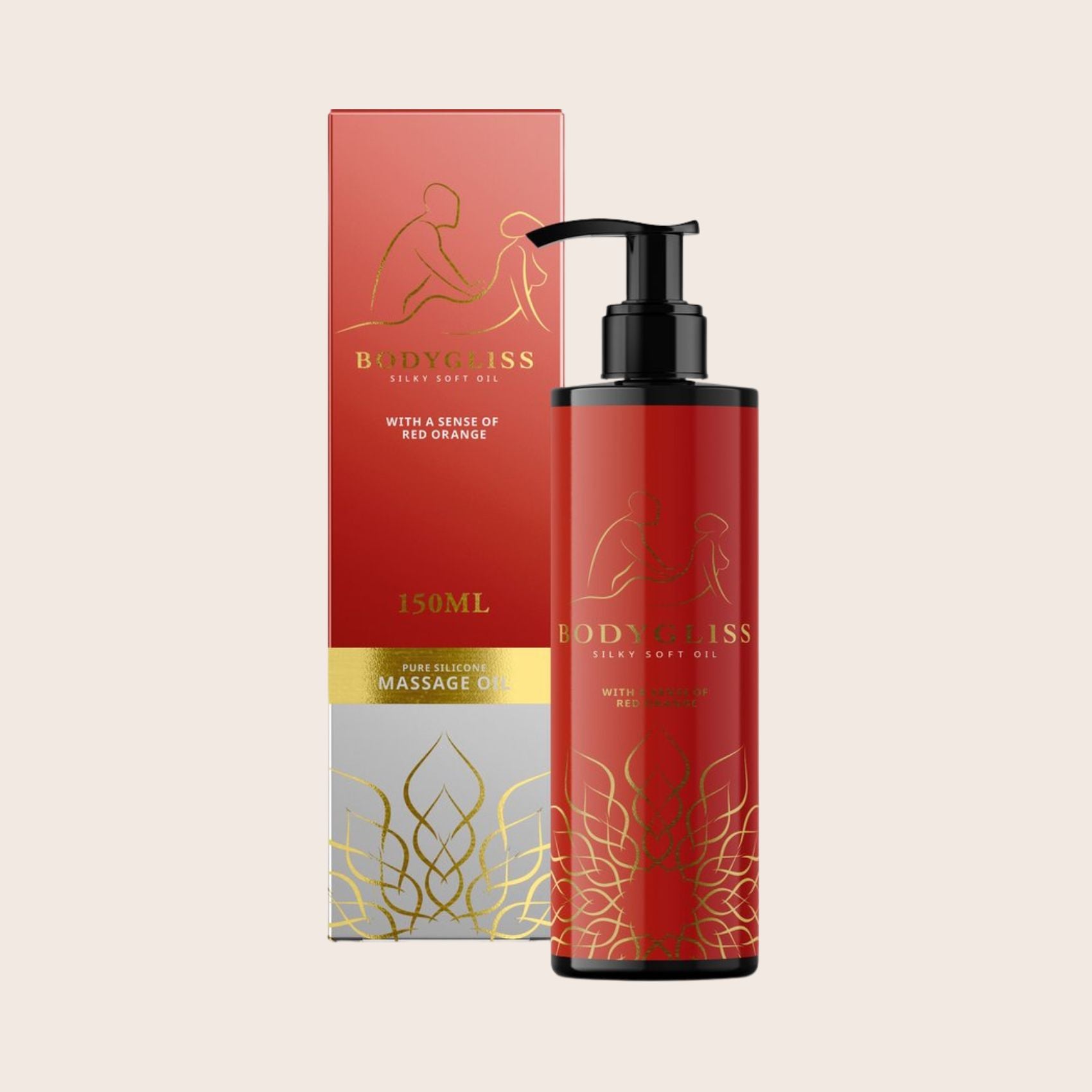Huile de massage intime parfumée à l’orange sanguine
