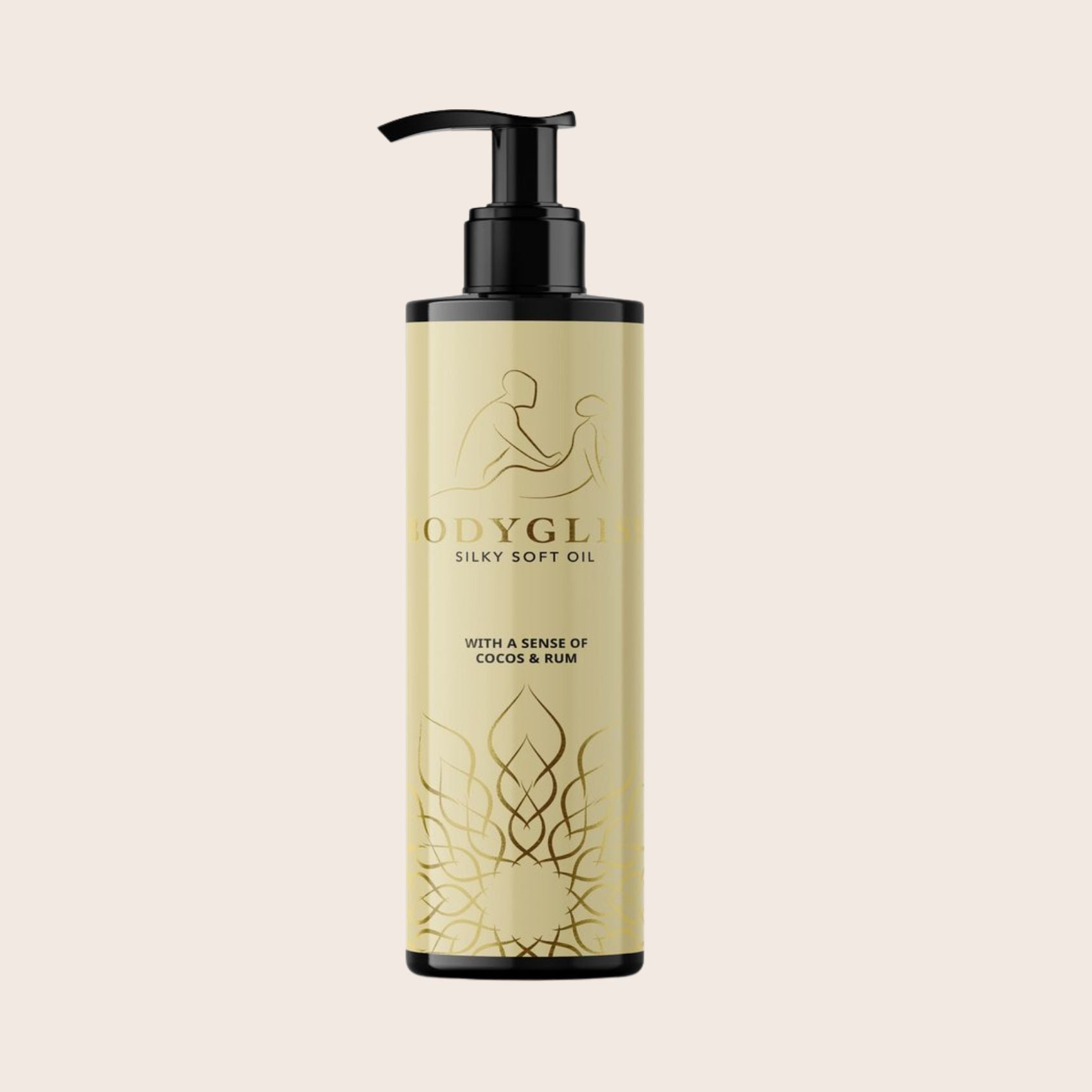 Texture huile silicone BodyGliss très glissante pour massage