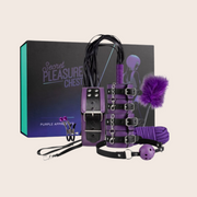 Coffret Purple Apprentice Loveboxxx avec accessoires BDSM