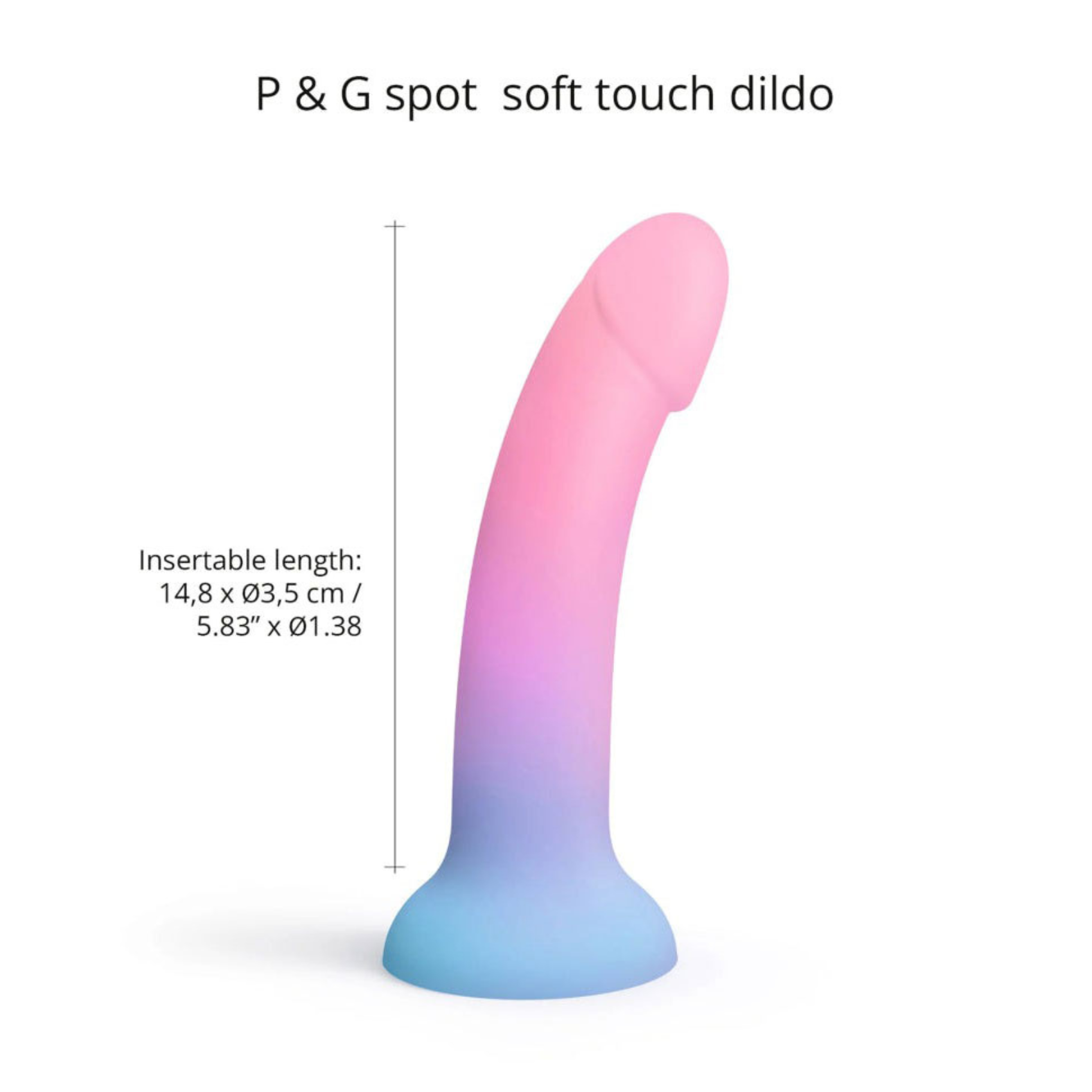 Courbure idéale du dildo Utopia pour le point G ou la prostate
