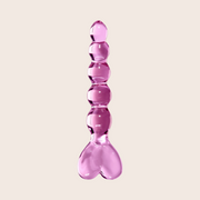 Dildo en verre Icicles N°43 transparent vue générale