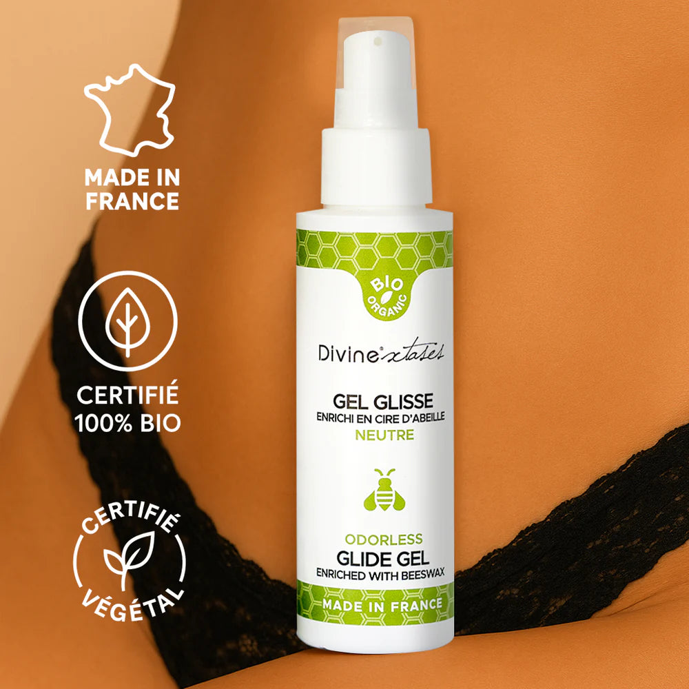 Lubrifiant gel glisse neutre bio Divinextases hydratant