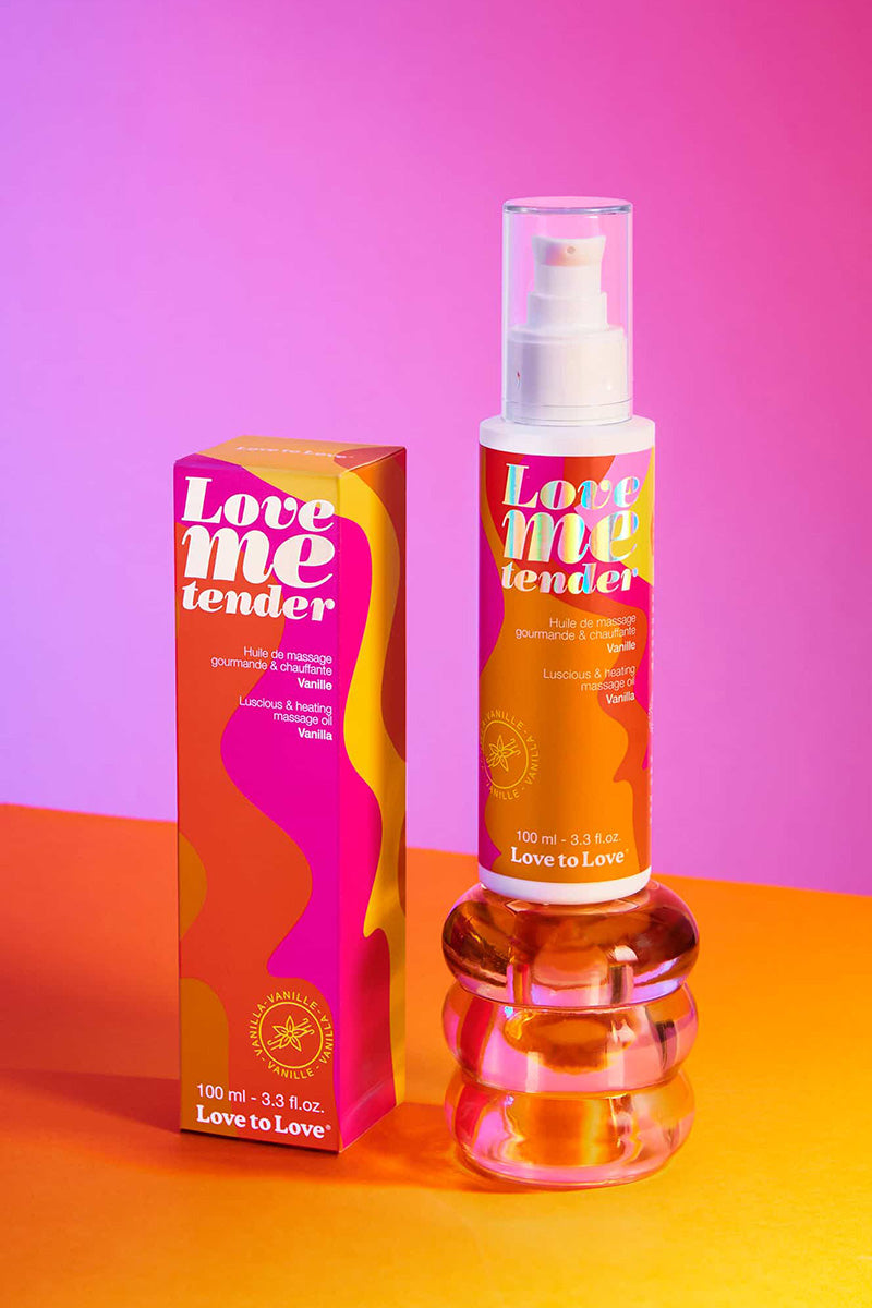 Huile de massage Love to Love parfum vanille – flacon