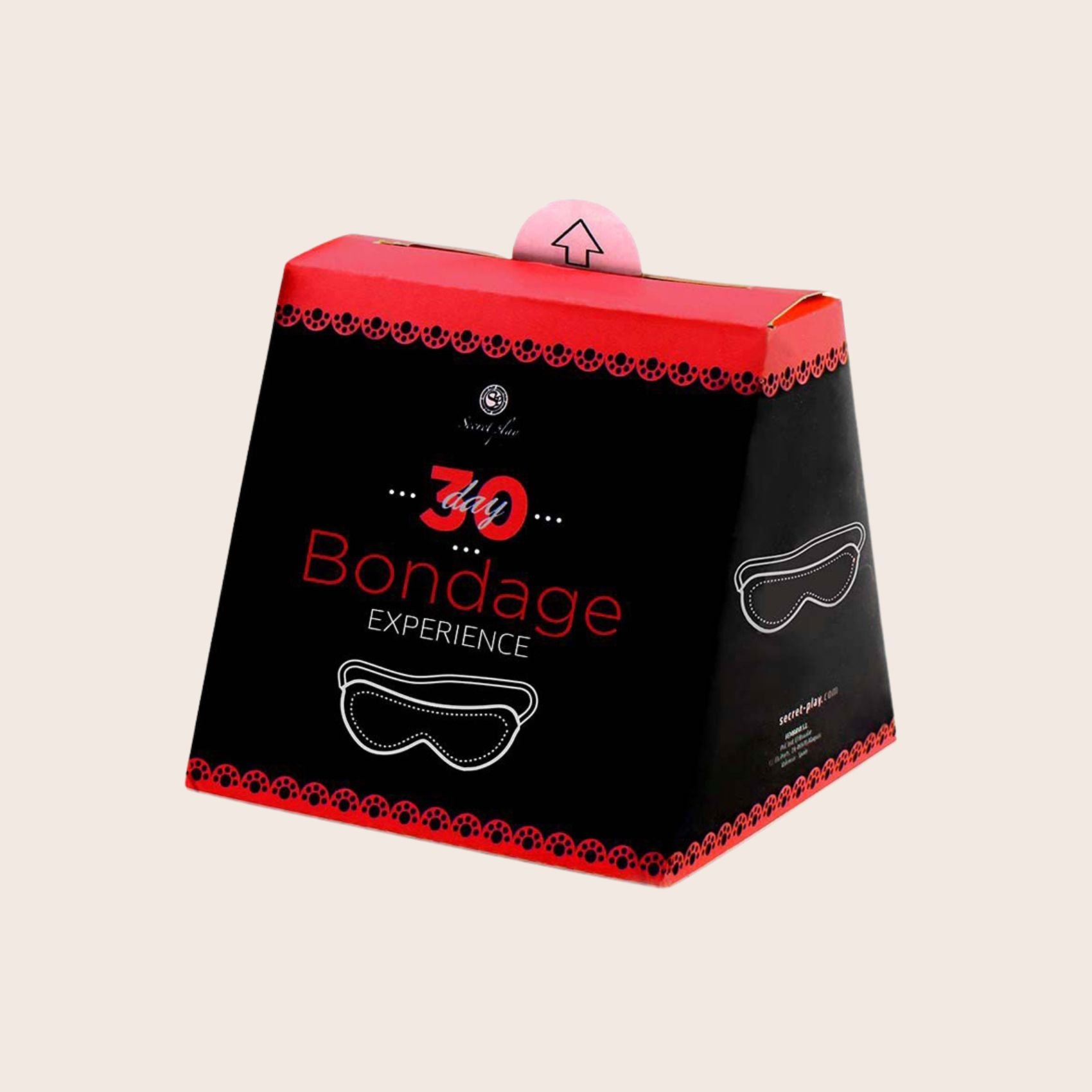 Boîte du jeu 30 jours bondage Secret Play pour couples