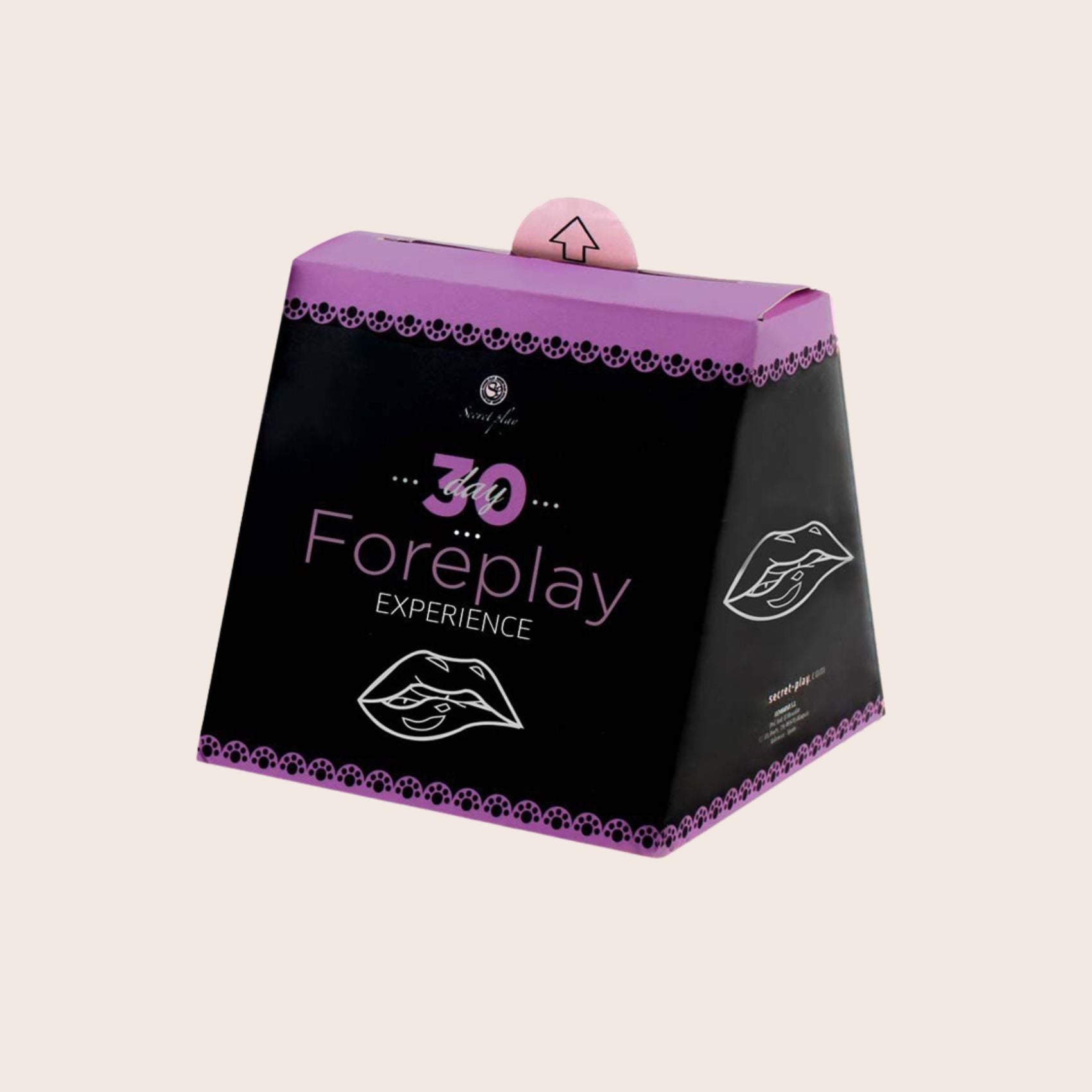 Boîte du jeu 30 jours préliminaires Secret Play pour couples