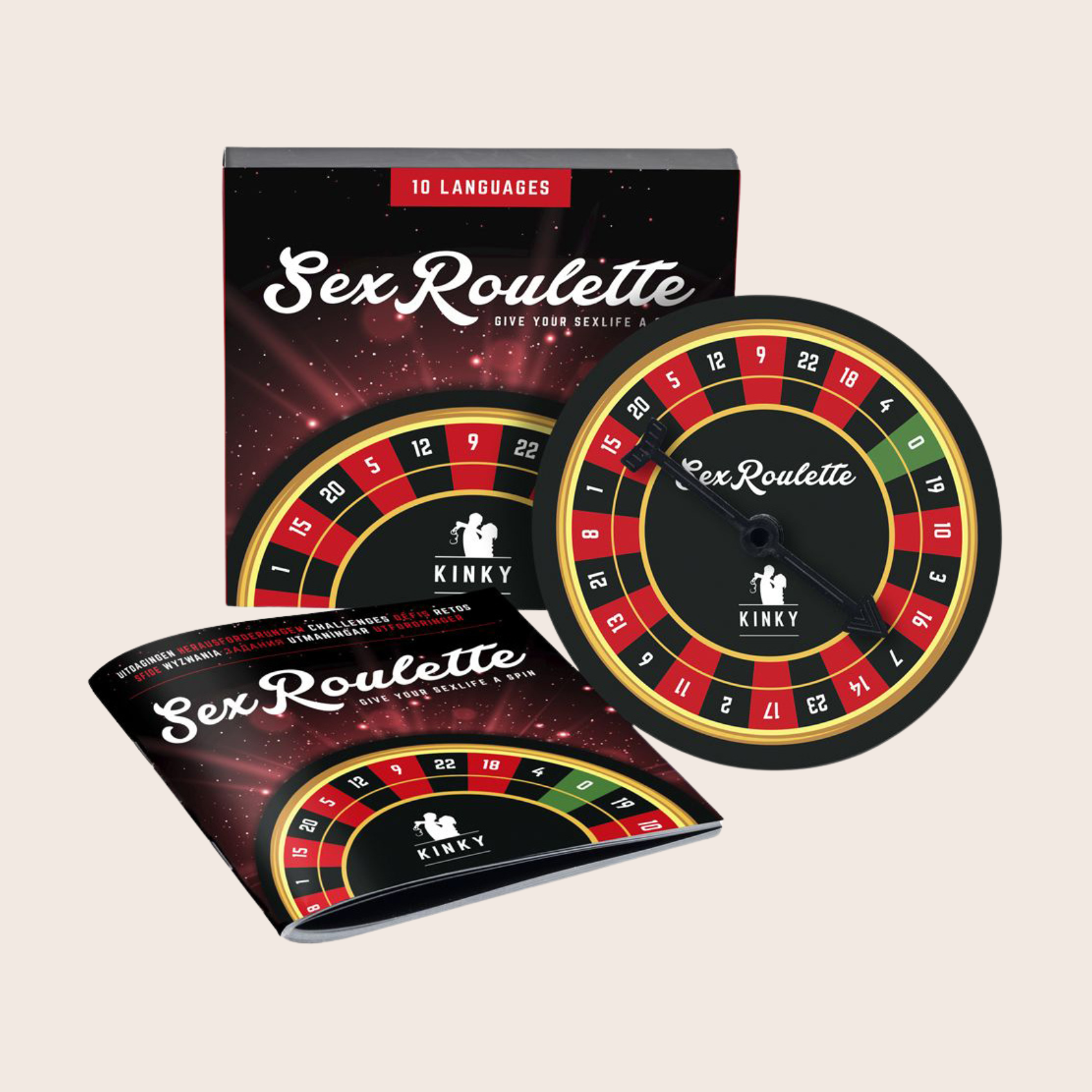 Boîte du jeu Sex Roulette Kinky – Tease & Please