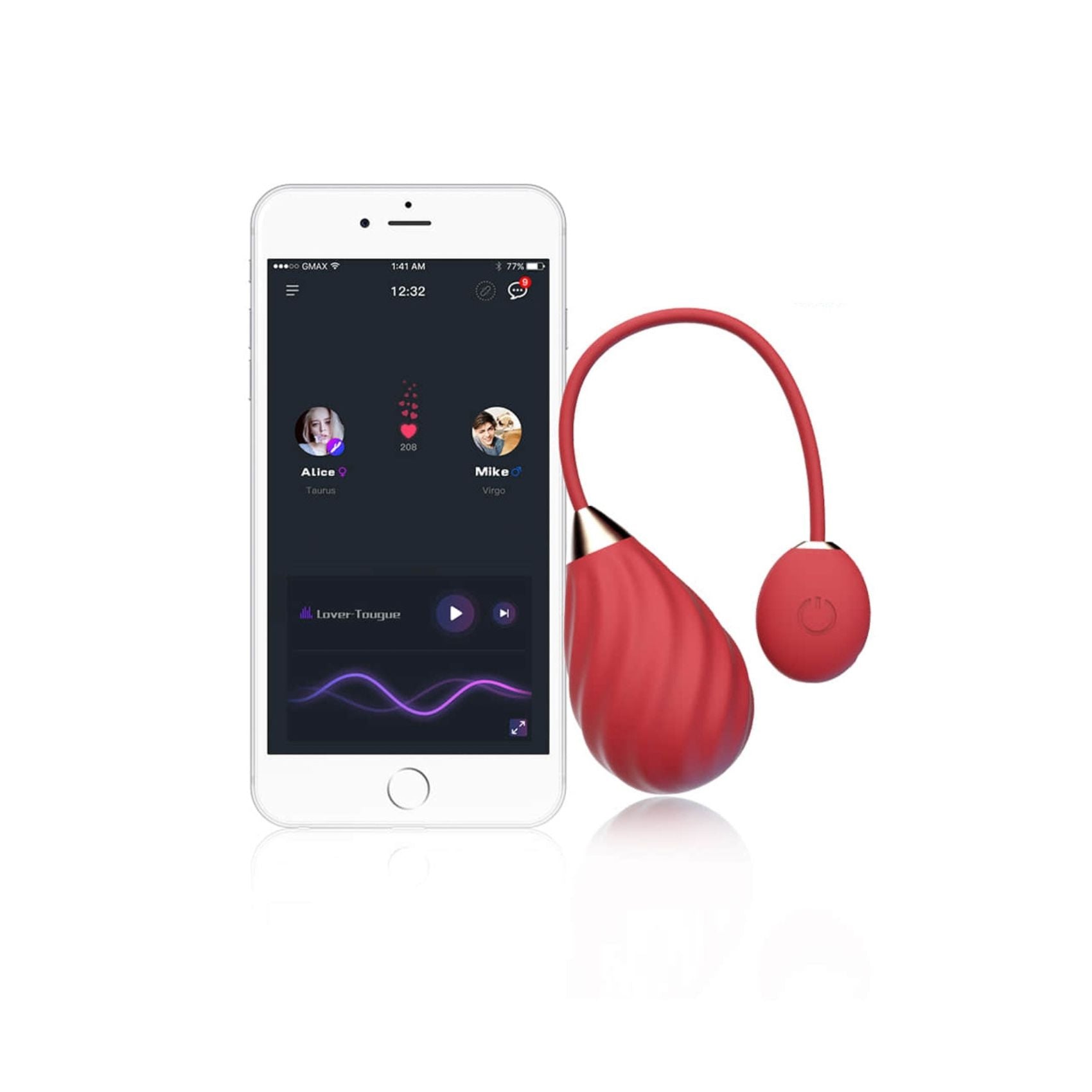 Application de contrôle à distance pour oeuf vibrant Magic Sundae