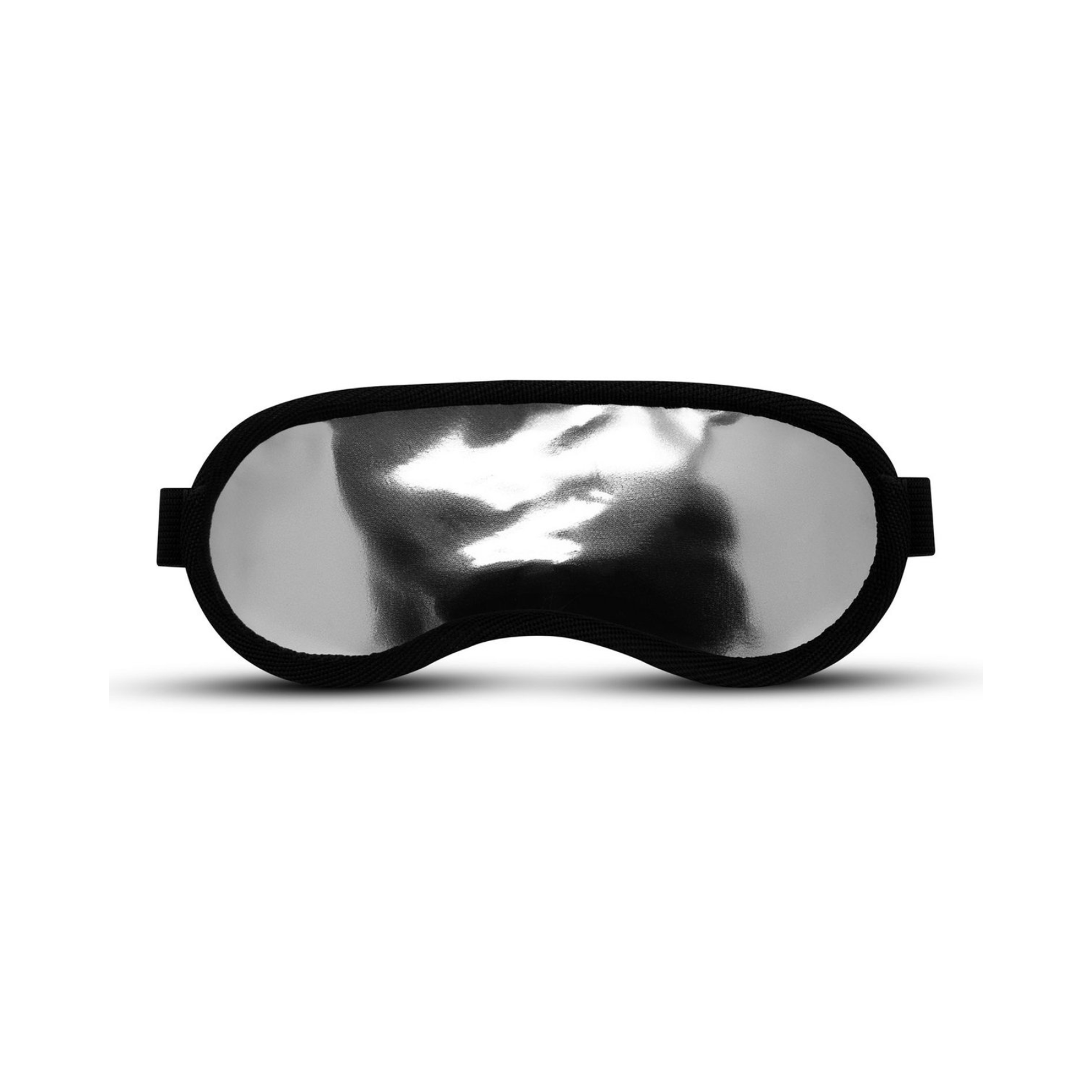 Masque argenté pour jeux érotiques inclus dans la box
