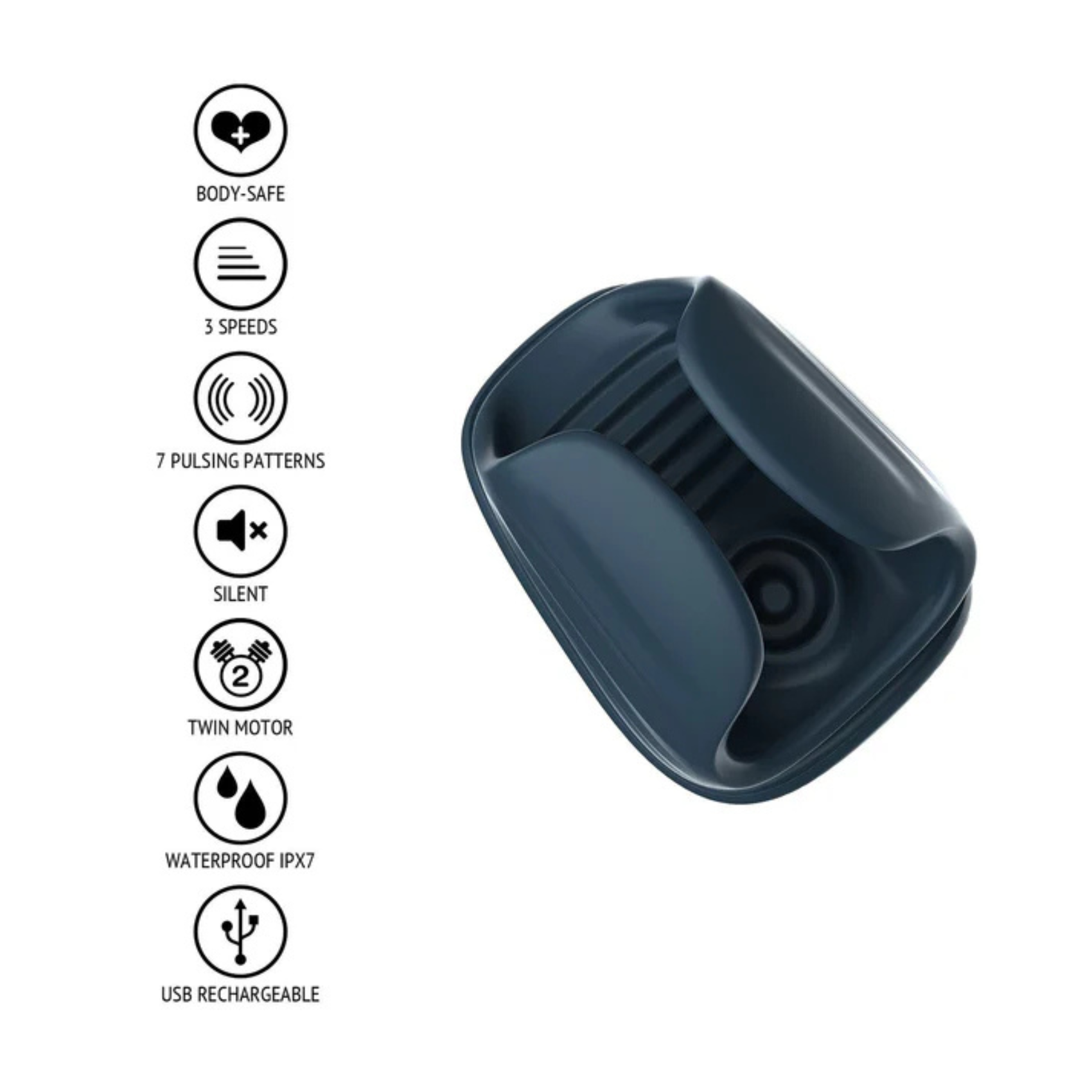 masturbateur étanche rechargeable Nova