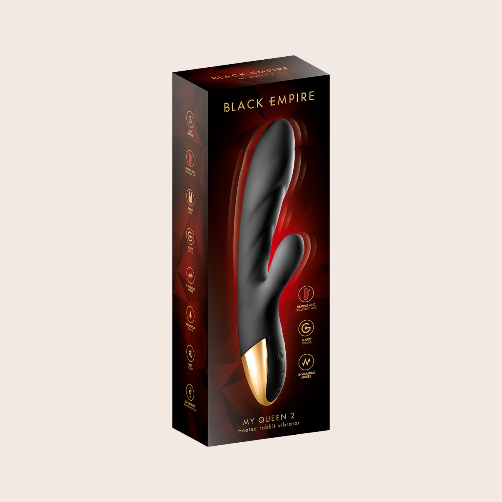 Boîte élégante du Rabbit My Queen 2 – Black Empire
