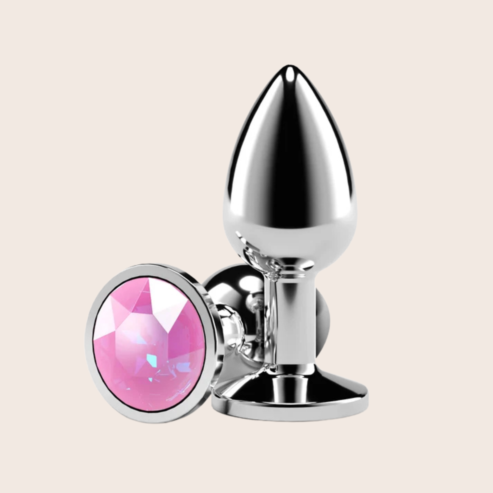 Plug anal bijou argent small NS Novelties design élégant