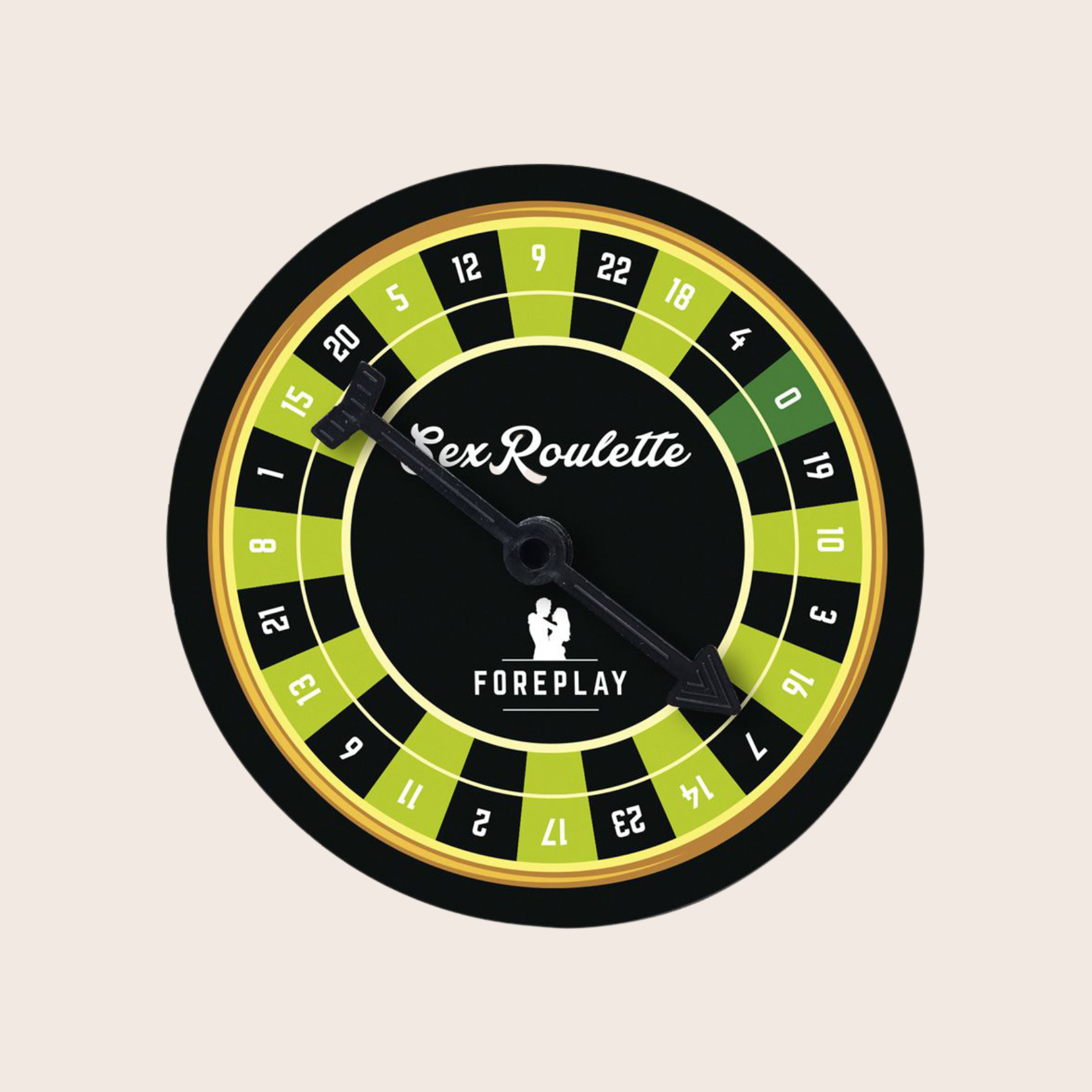 Roulette du jeu Foreplay pour couple