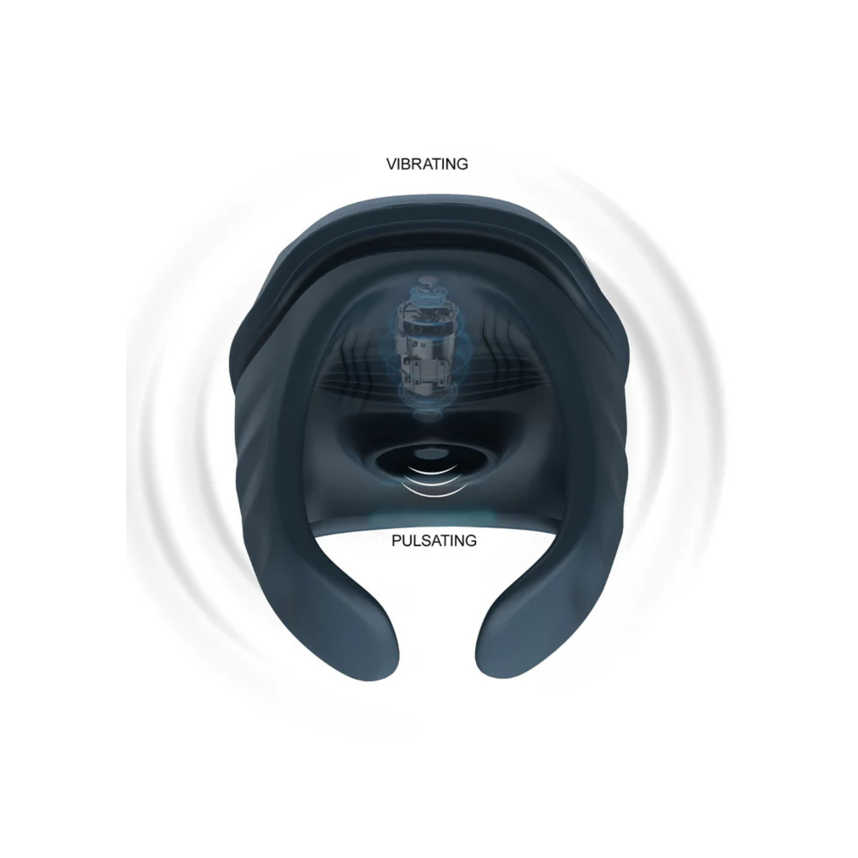 masturbateur tapotant Nova ToyJoy silicone doux