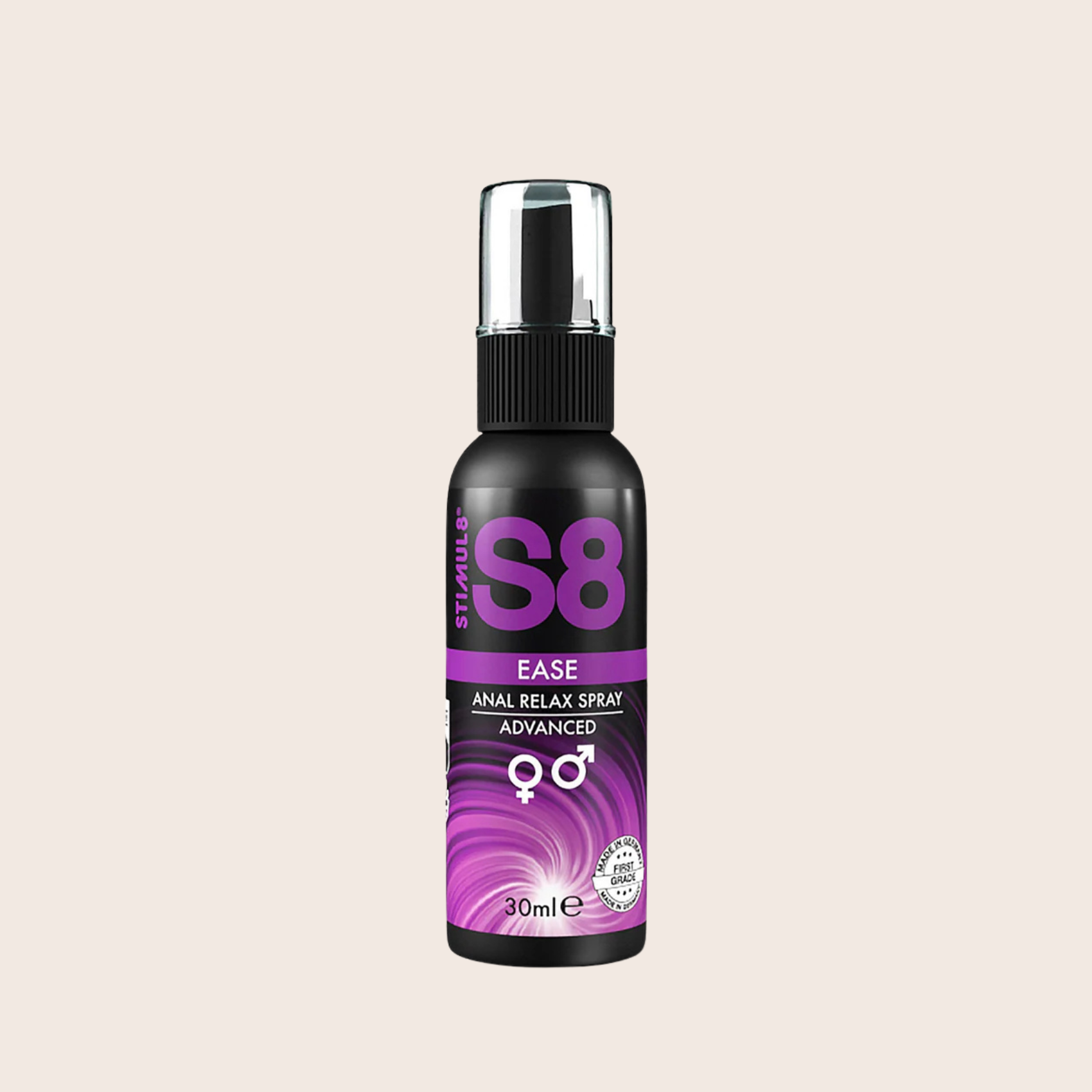 Spray anal relaxant S8 Ease 30 ml pour confort et détente