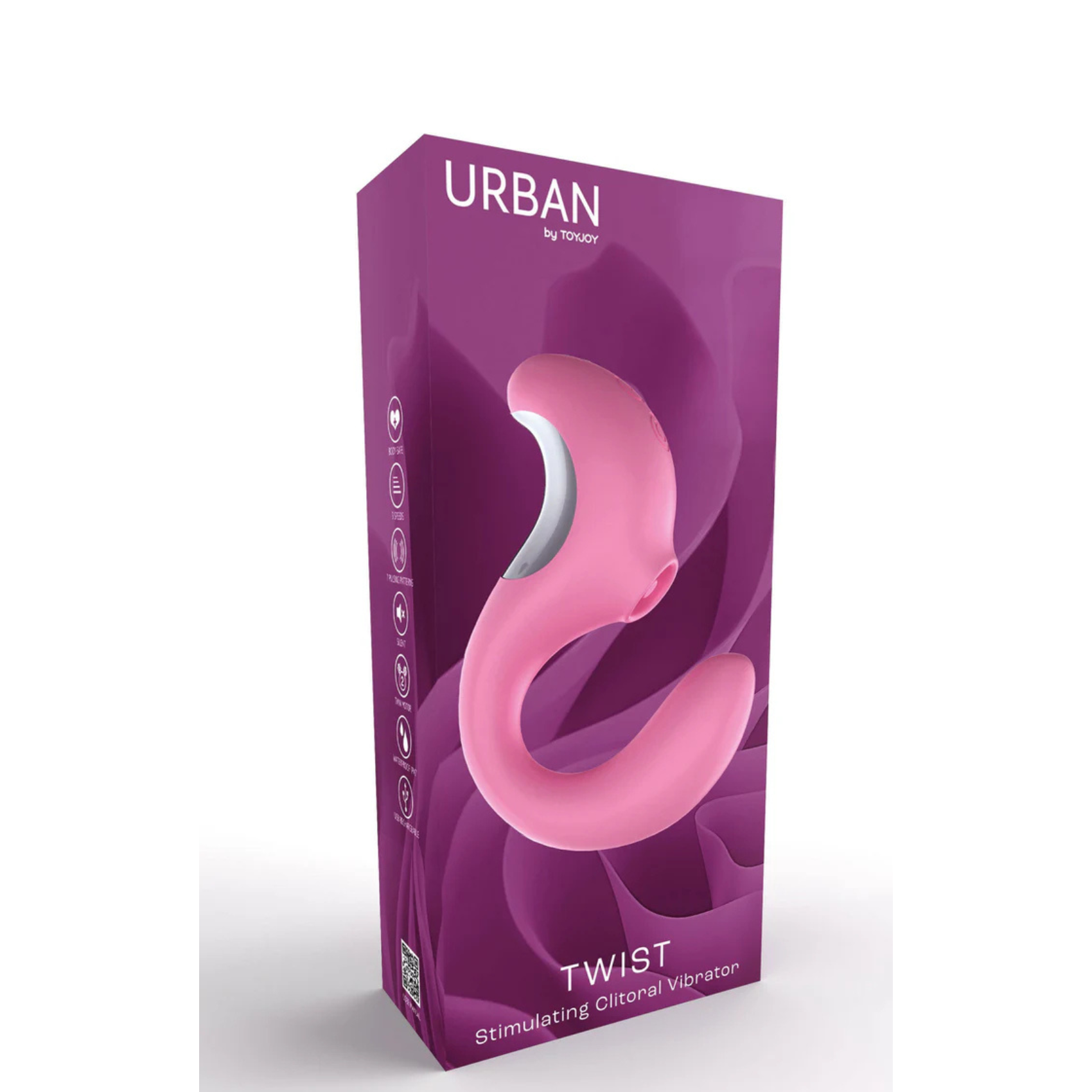 stimulateur air pulsé ToyJoy Twist silicone packaging