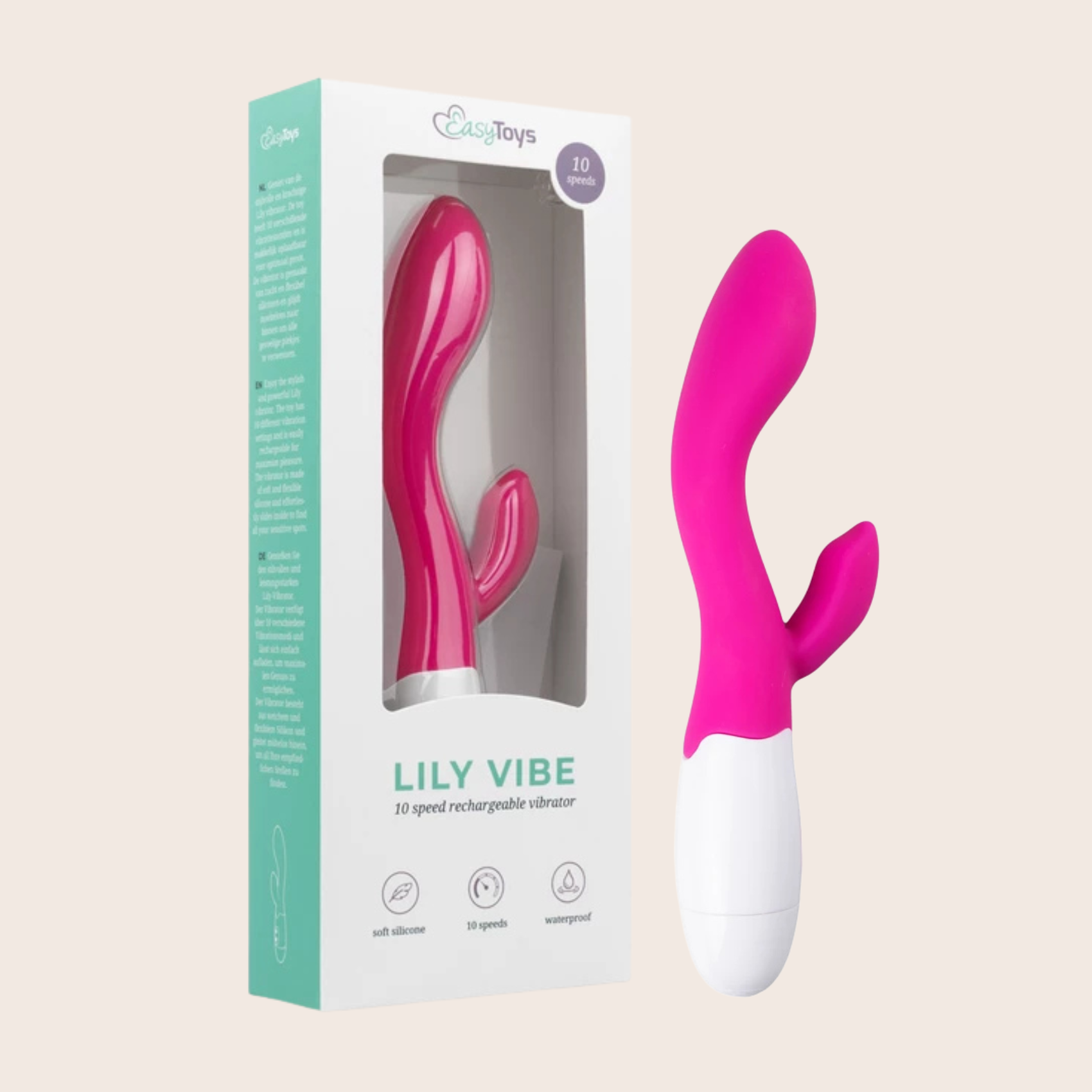 Stimulateur Rabbit Lily 2.0 vue d'ensemble