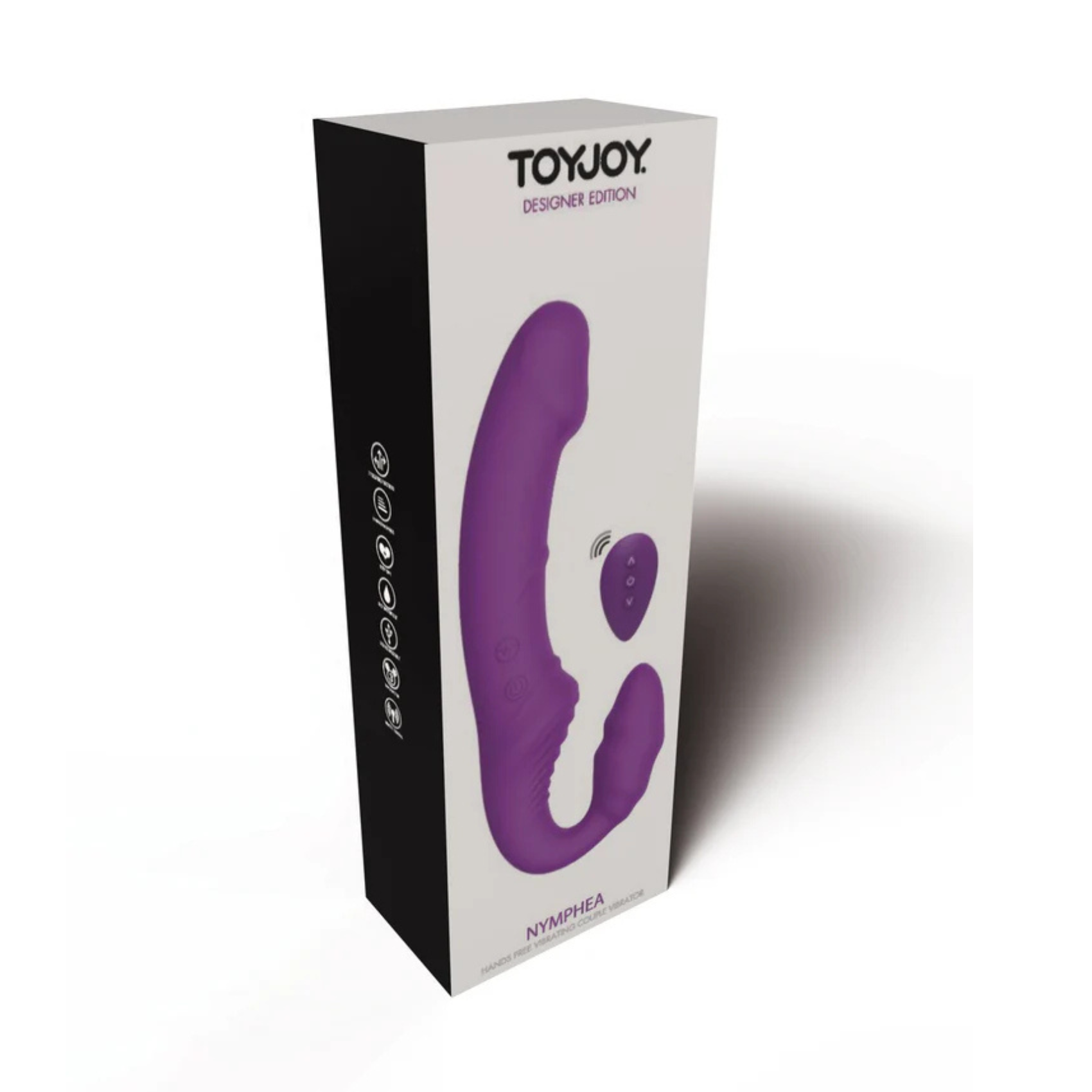 strap-on vibrant ToyJoy Nymphea silicone packaging