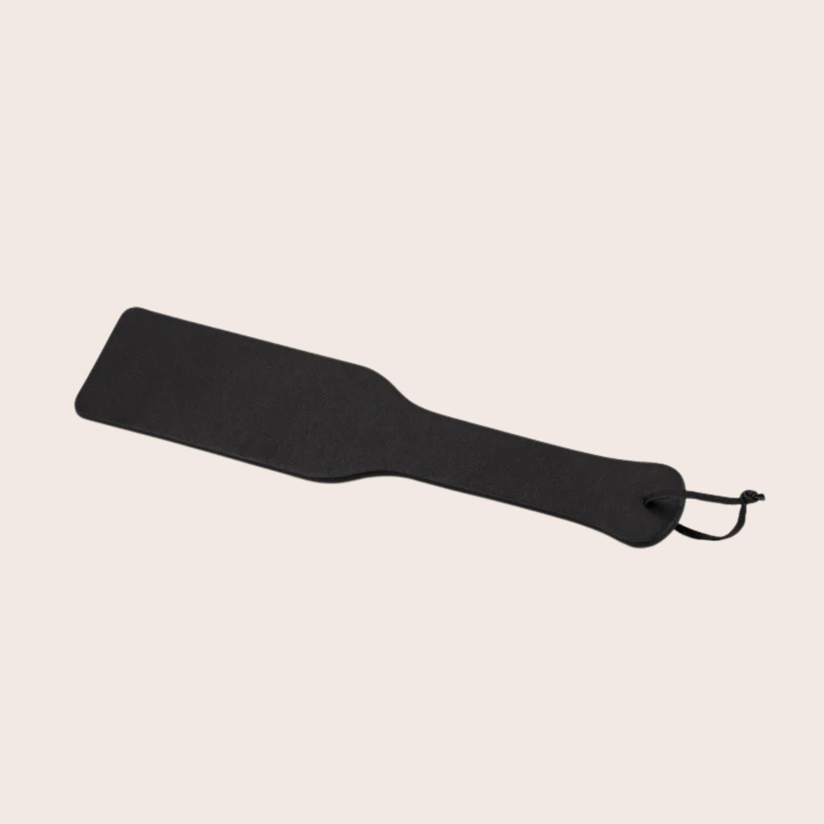 Tapette Bondage Couture NS Novelties en similicuir noir et doré