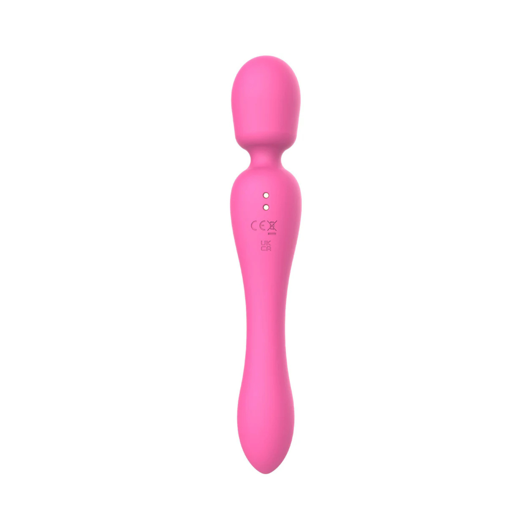 sextoy double stimulation silicone doux de dos