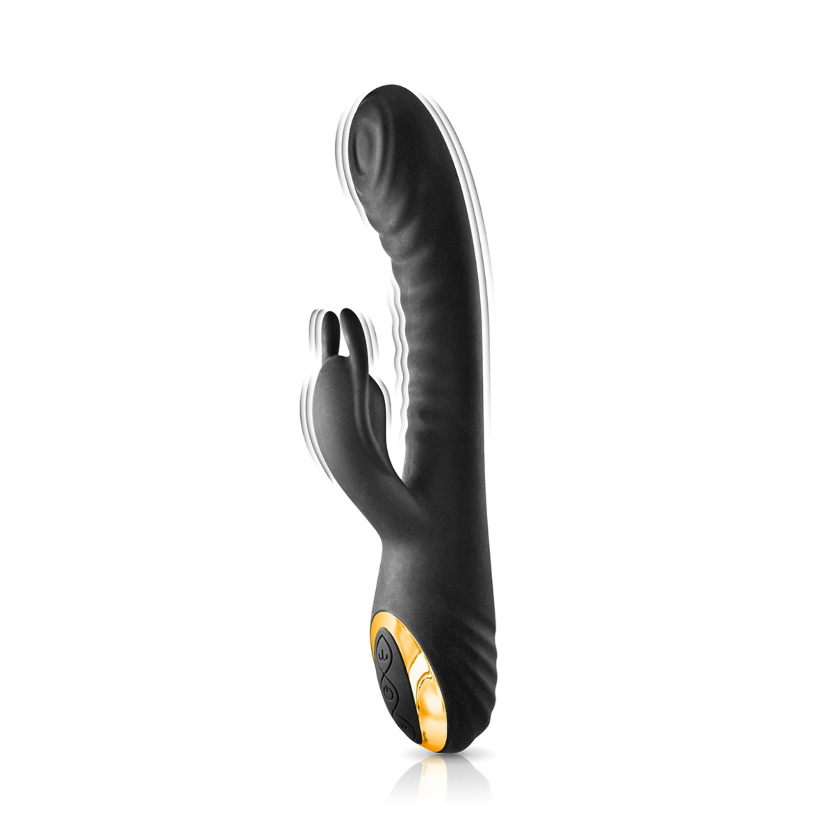 Vibromasseur Rabbit My Maharani Black Empire (Rechargeable) Mille et Une Sucettes Vibromasseur Rabbit My Maharani Black Empire (Rechargeable) Mille et Une Sucettes