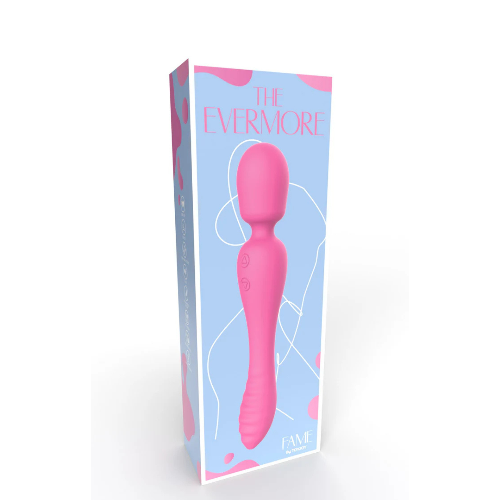 wand vibromasseur 2 en 1 ToyJoy Evermore packaging