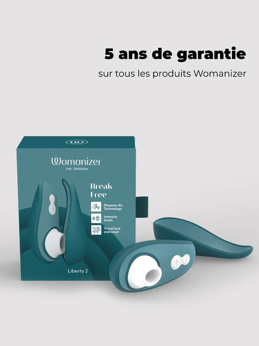 Womanizer Liberty 2 garantie 5 ans qualité et fiabilité