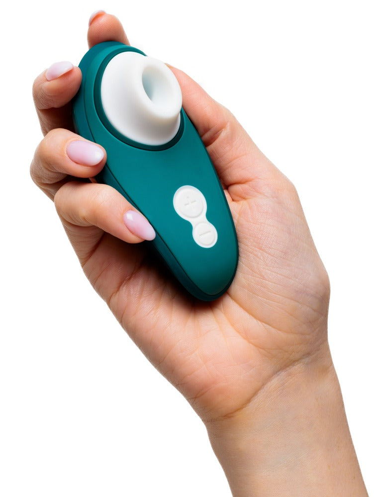 Womanizer Liberty 2 bleu format compact idéal pour voyager