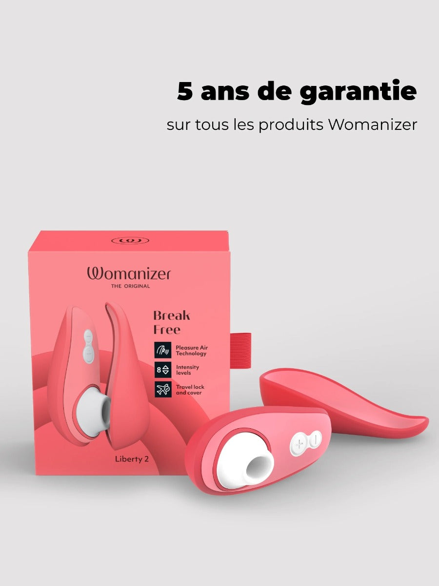 Womanizer Liberty 2 garantie 5 ans qualité et fiabilité