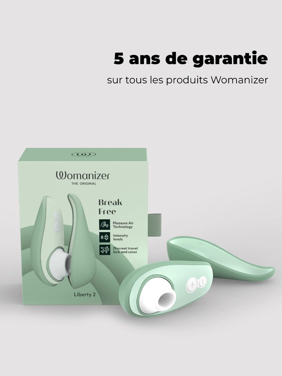 Womanizer Liberty 2 garantie 5 ans qualité et fiabilité