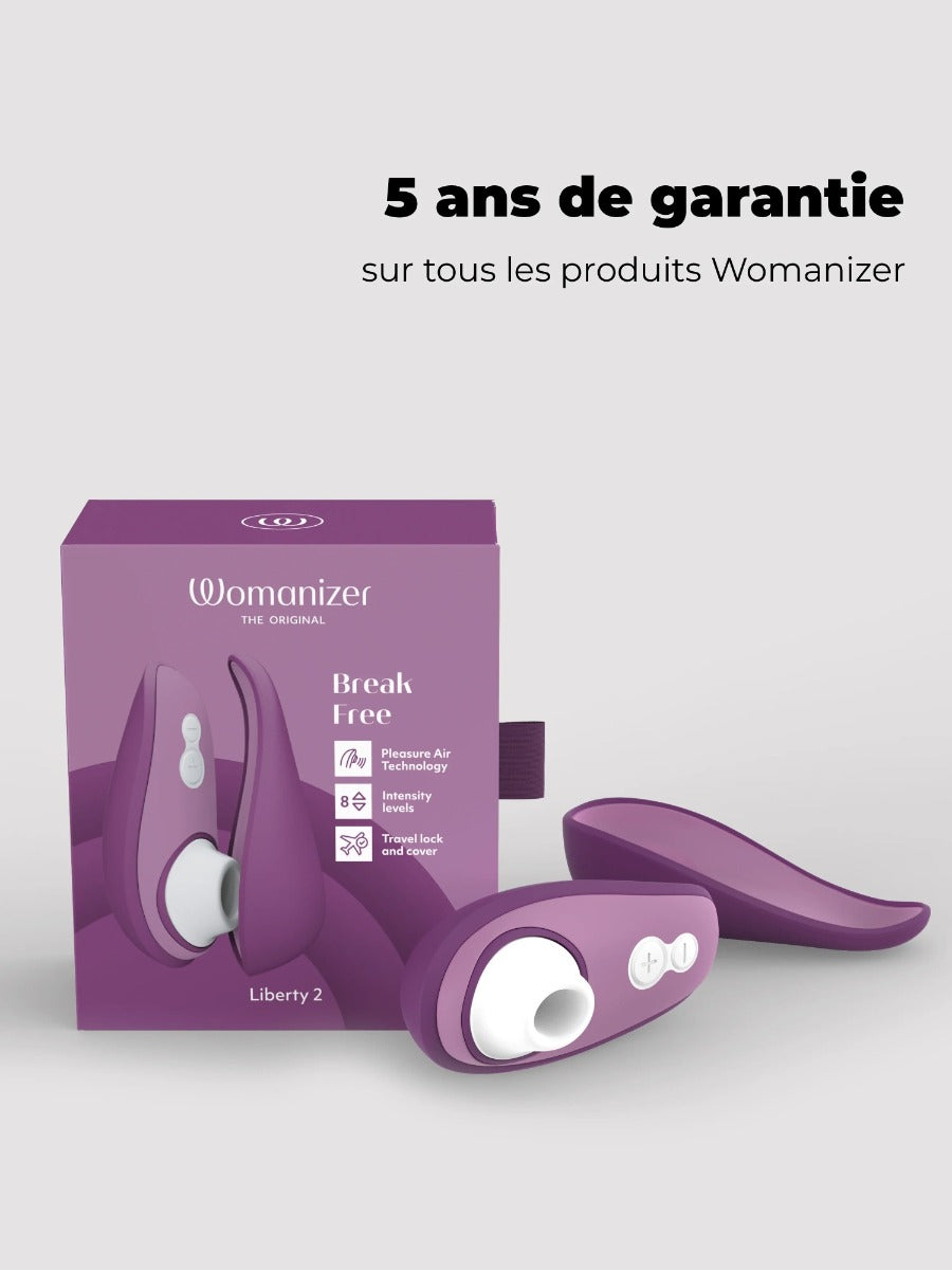 Womanizer Liberty 2 garantie 5 ans qualité et fiabilité